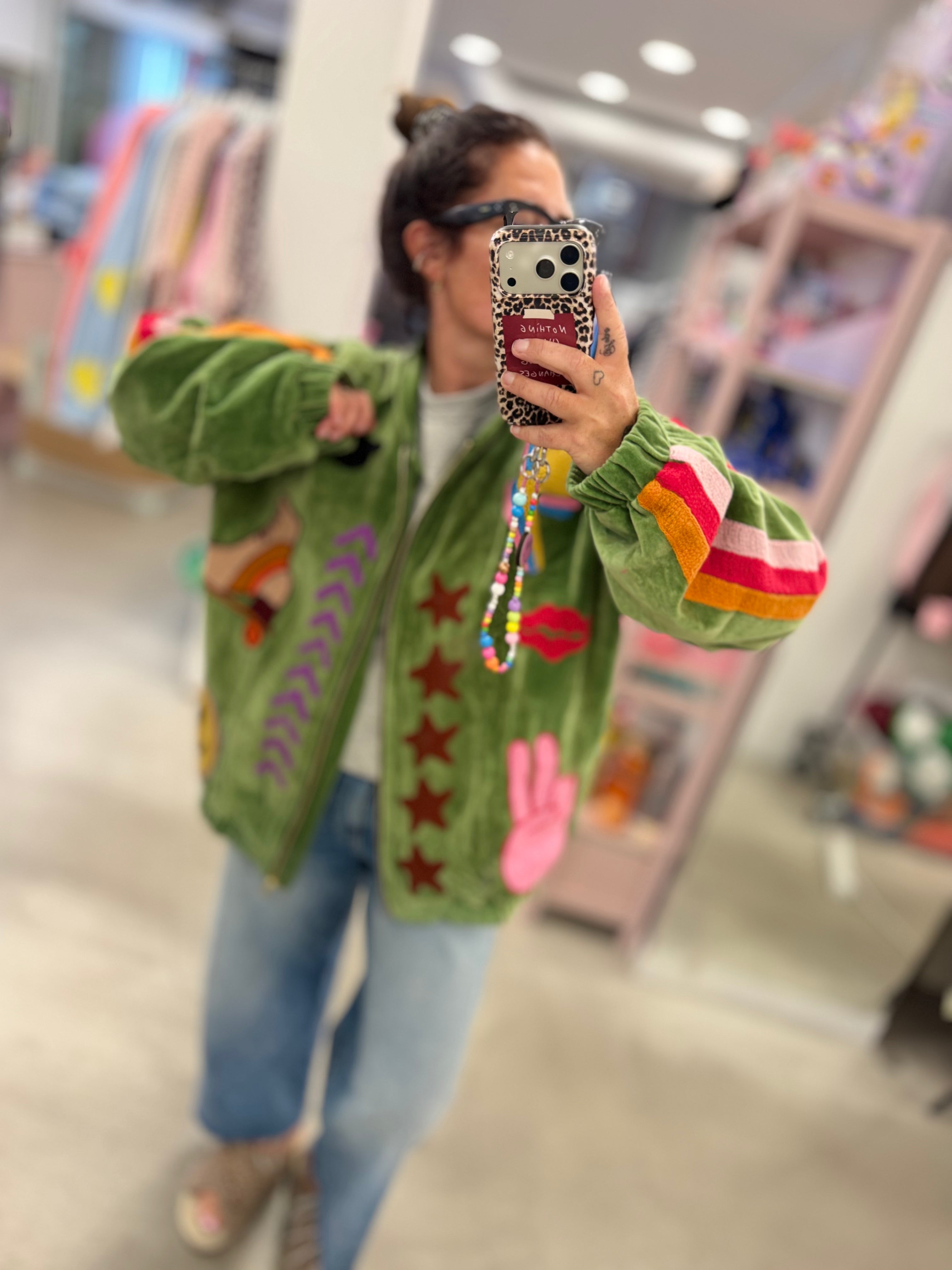 Jacke Oversize Bomber Tout