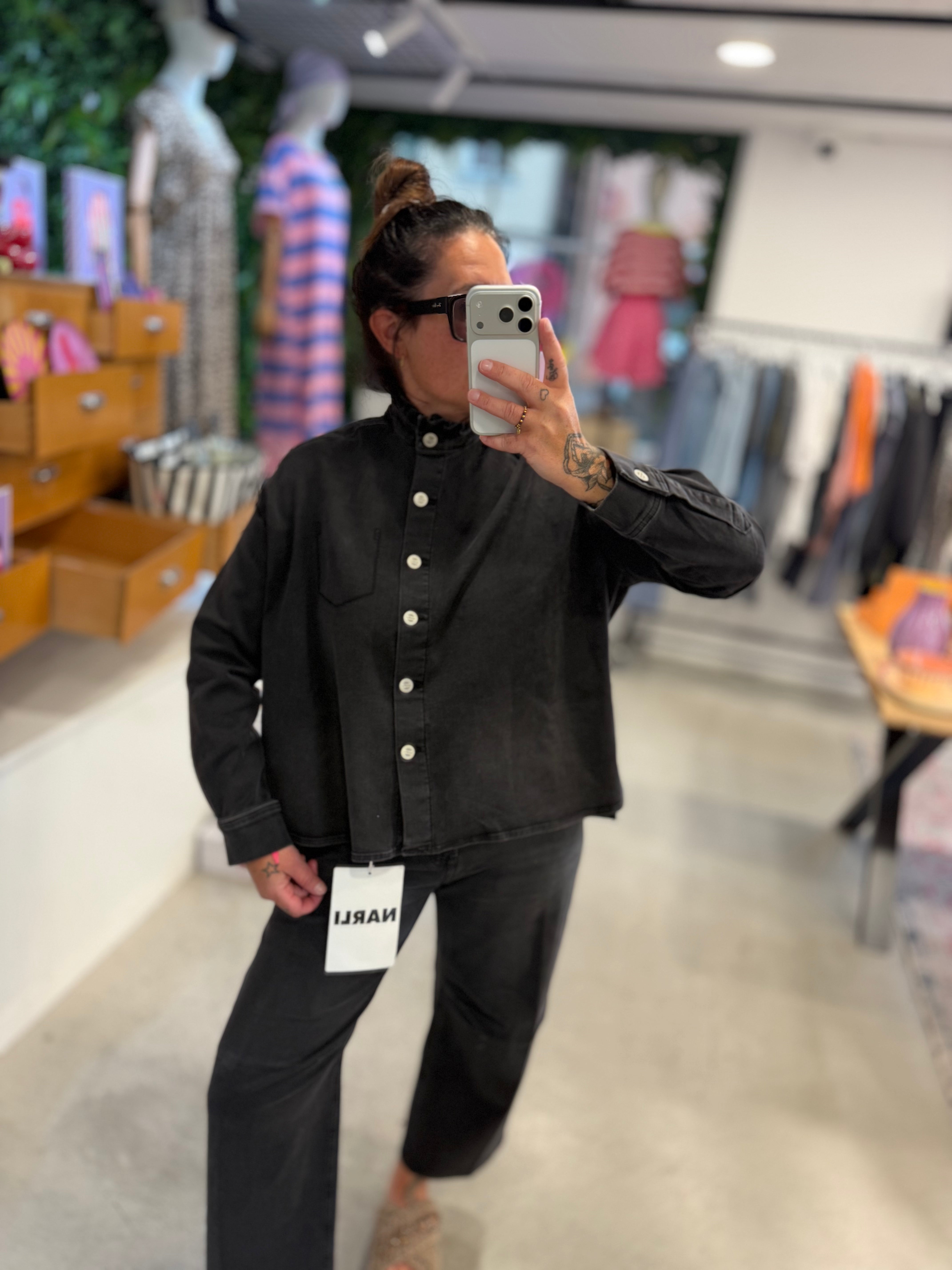 Bluse NARLI 611 black