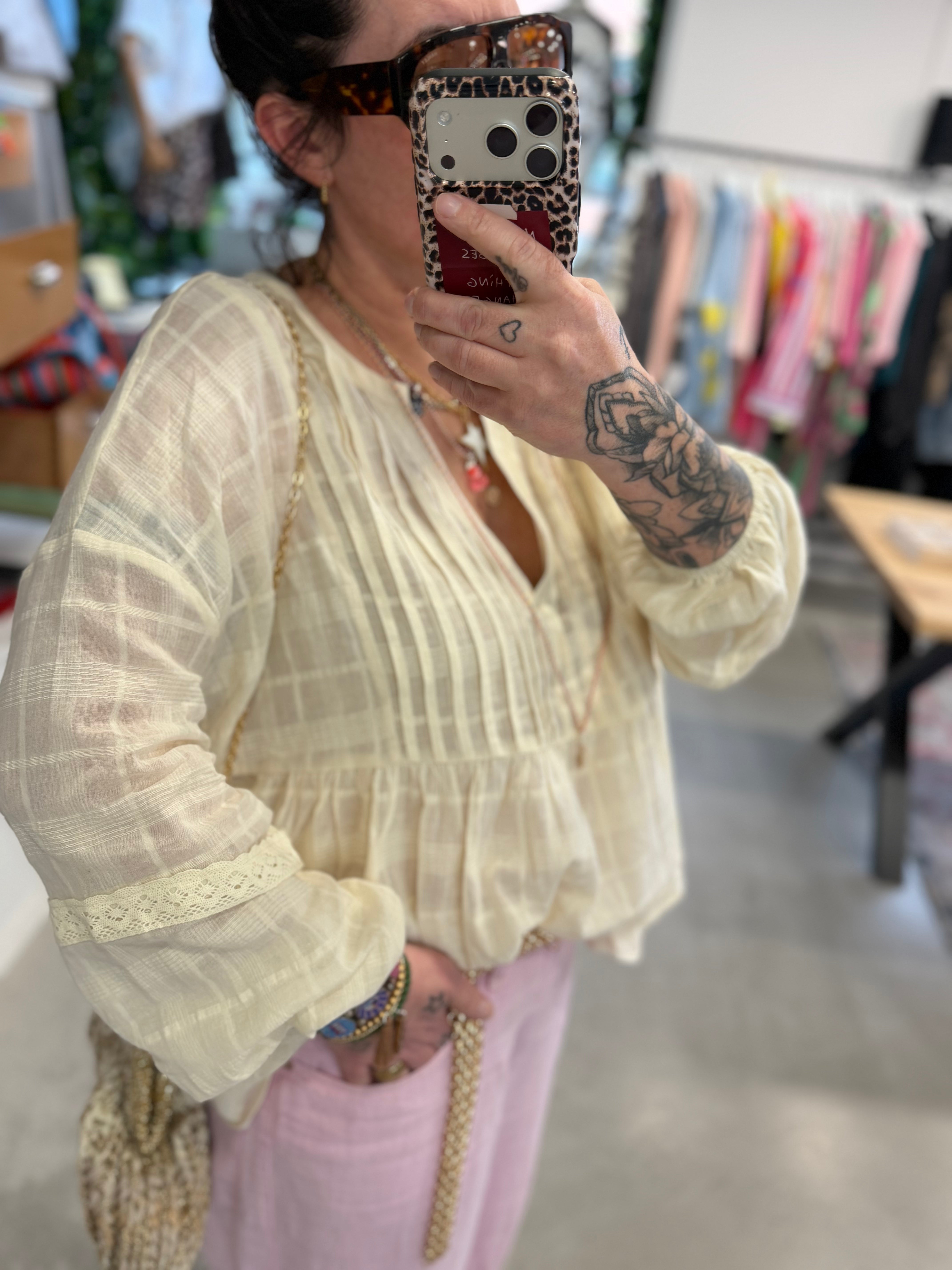 Bluse Hippie Love