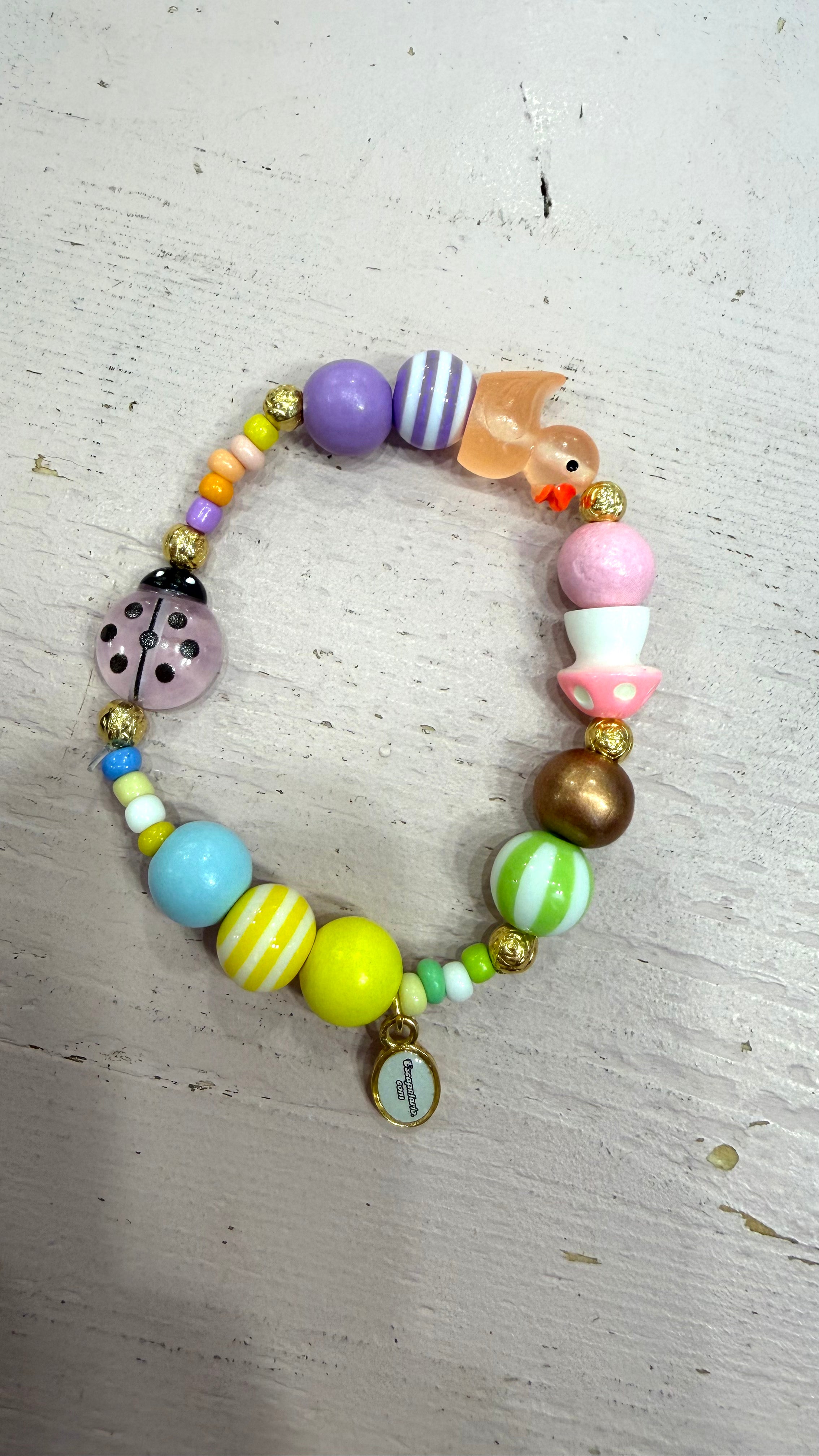 Armband Escapulario Marienkäfer