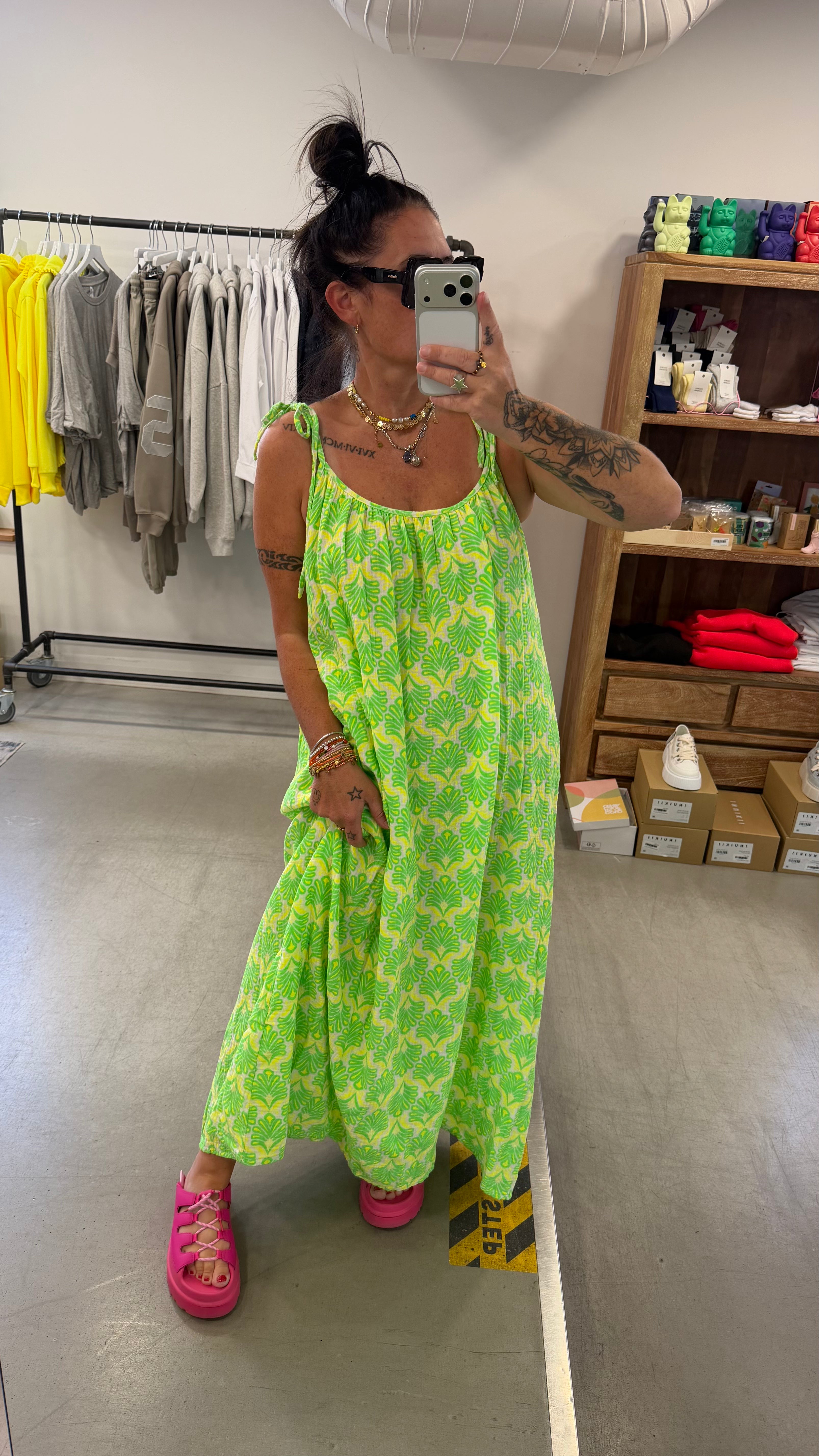 Kleid Musselin Oversized
