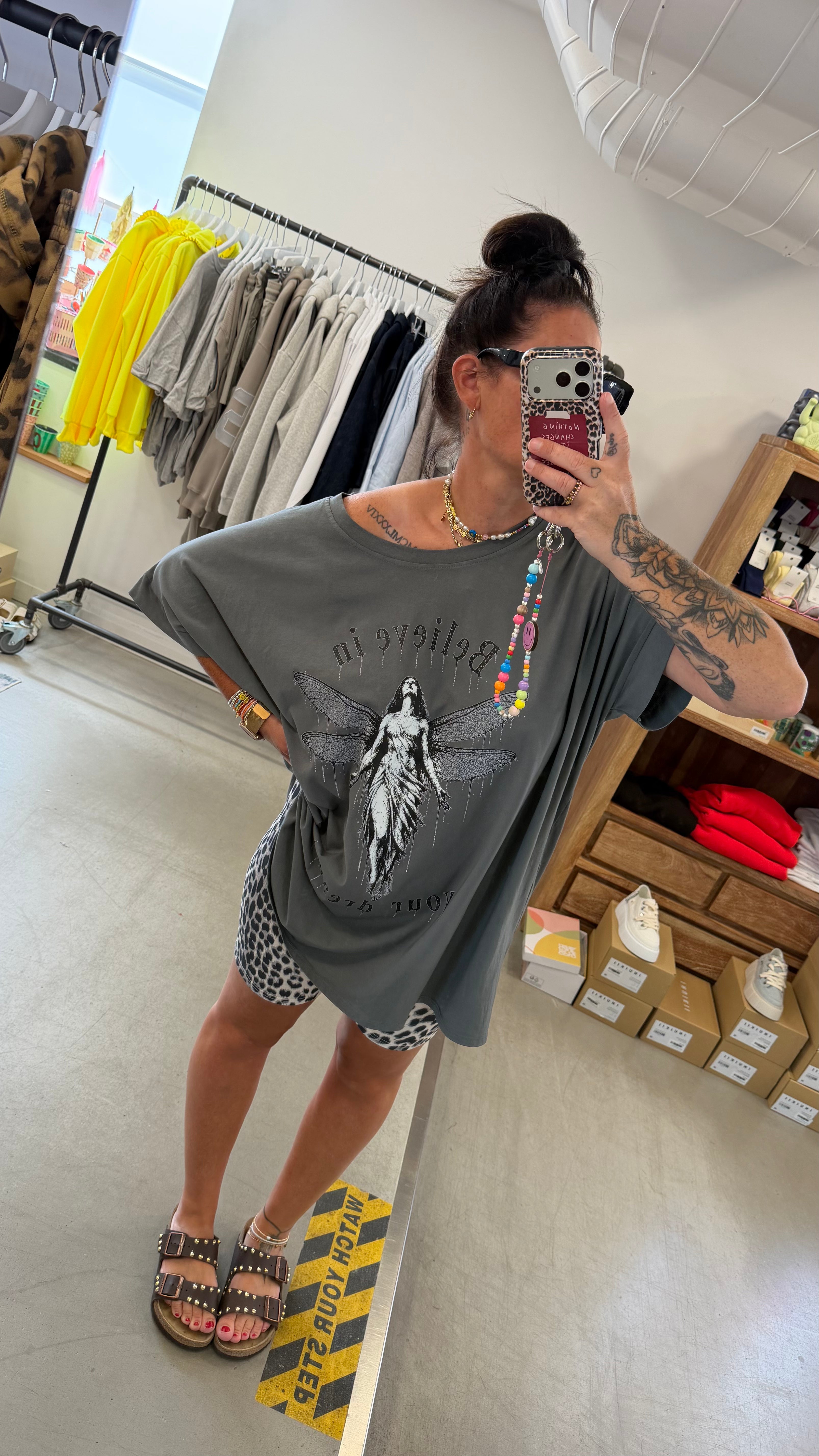 T-Shirt Dress Believe