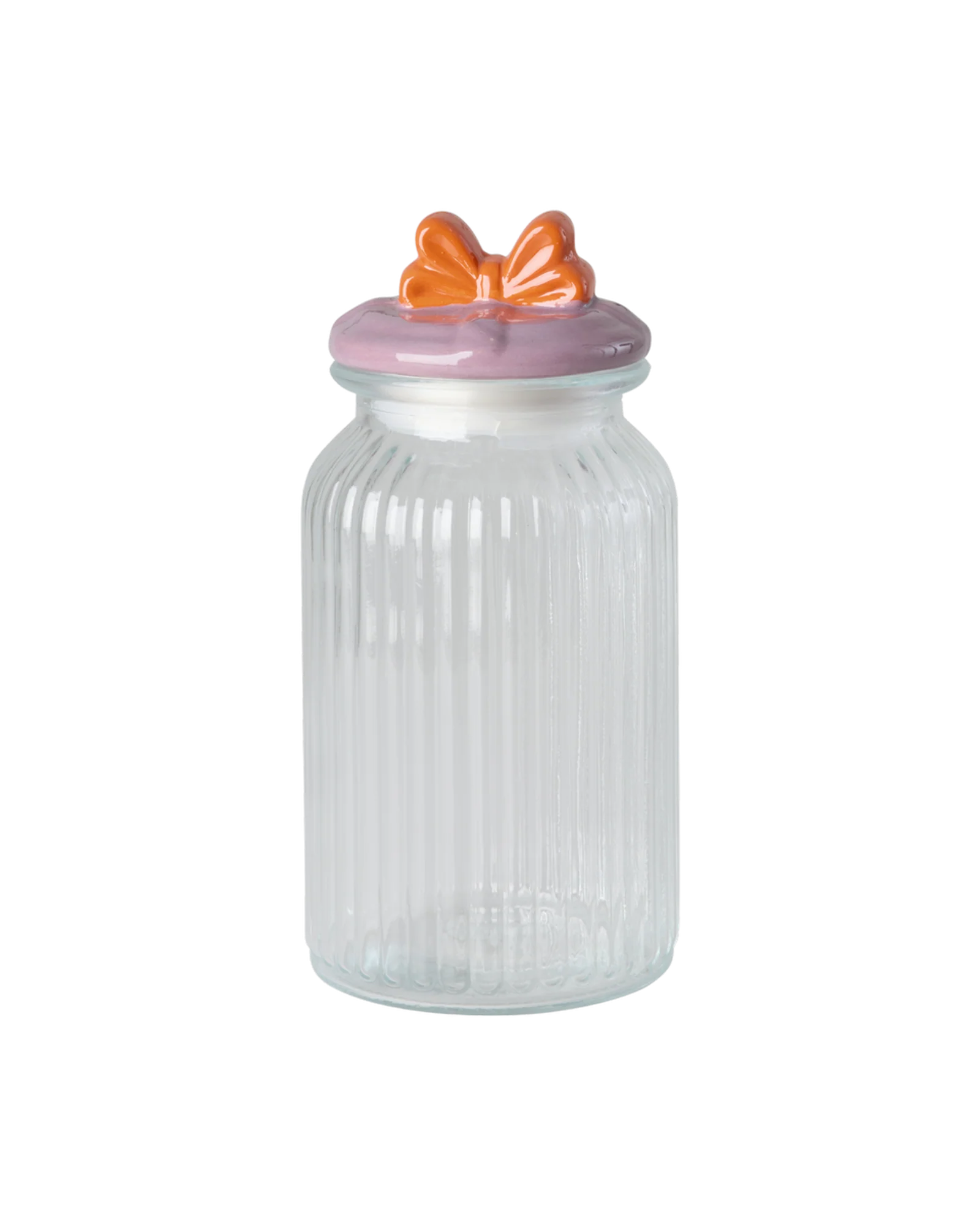 Rice Groß Schleife Glas- Lila