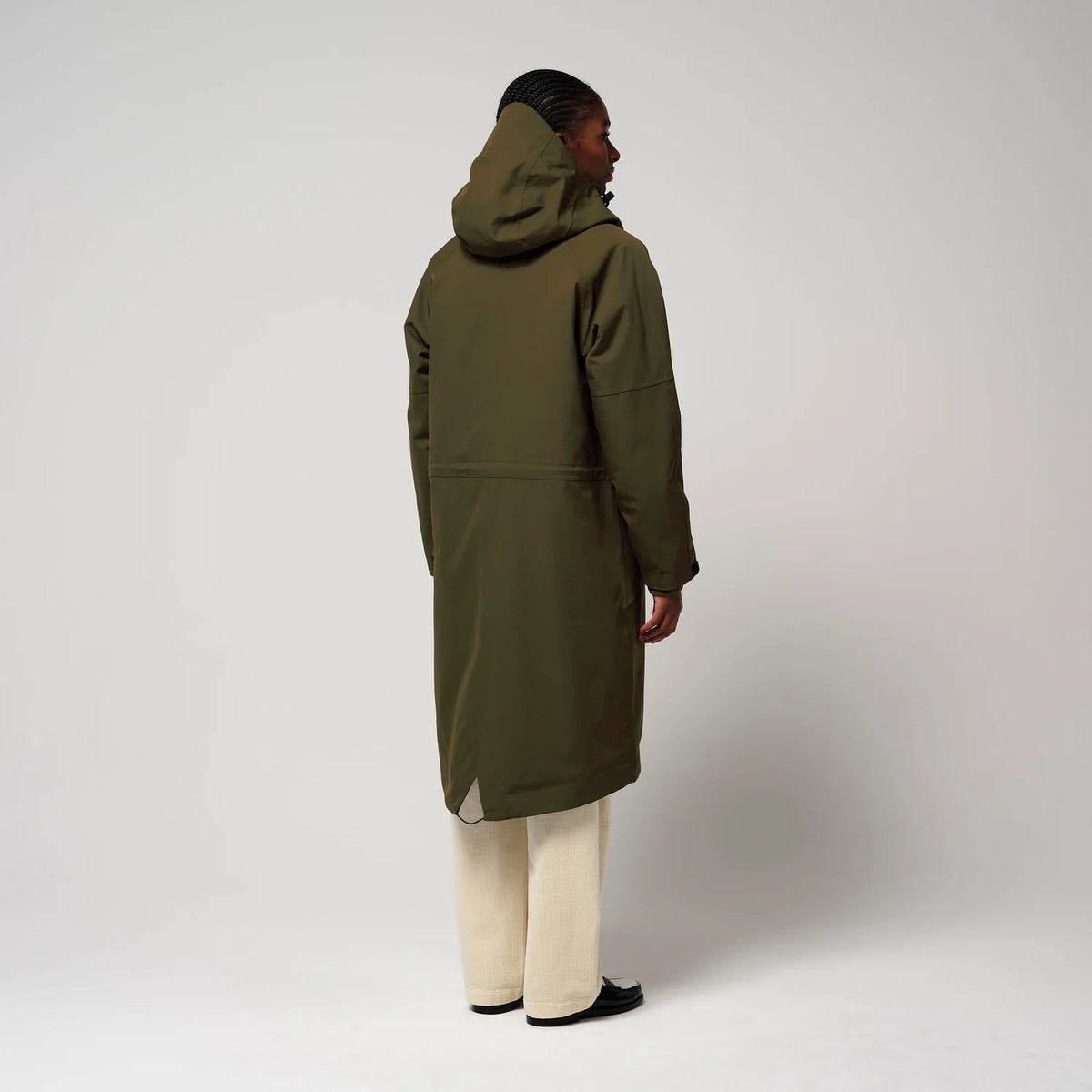 Gofranck Cold Winter Wasserfester Parka dark olive green
