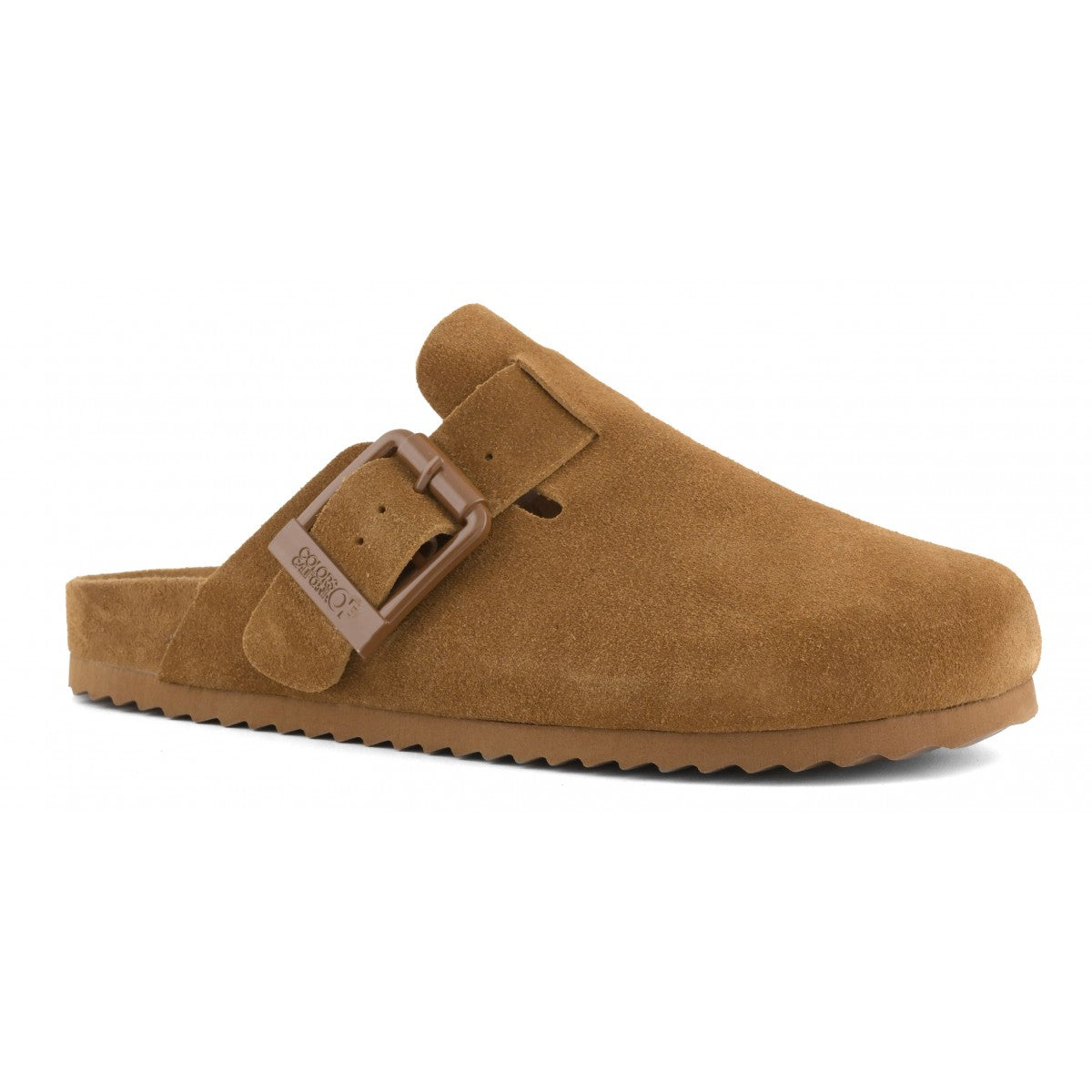 Schlappen COC Suede Sabot Tan