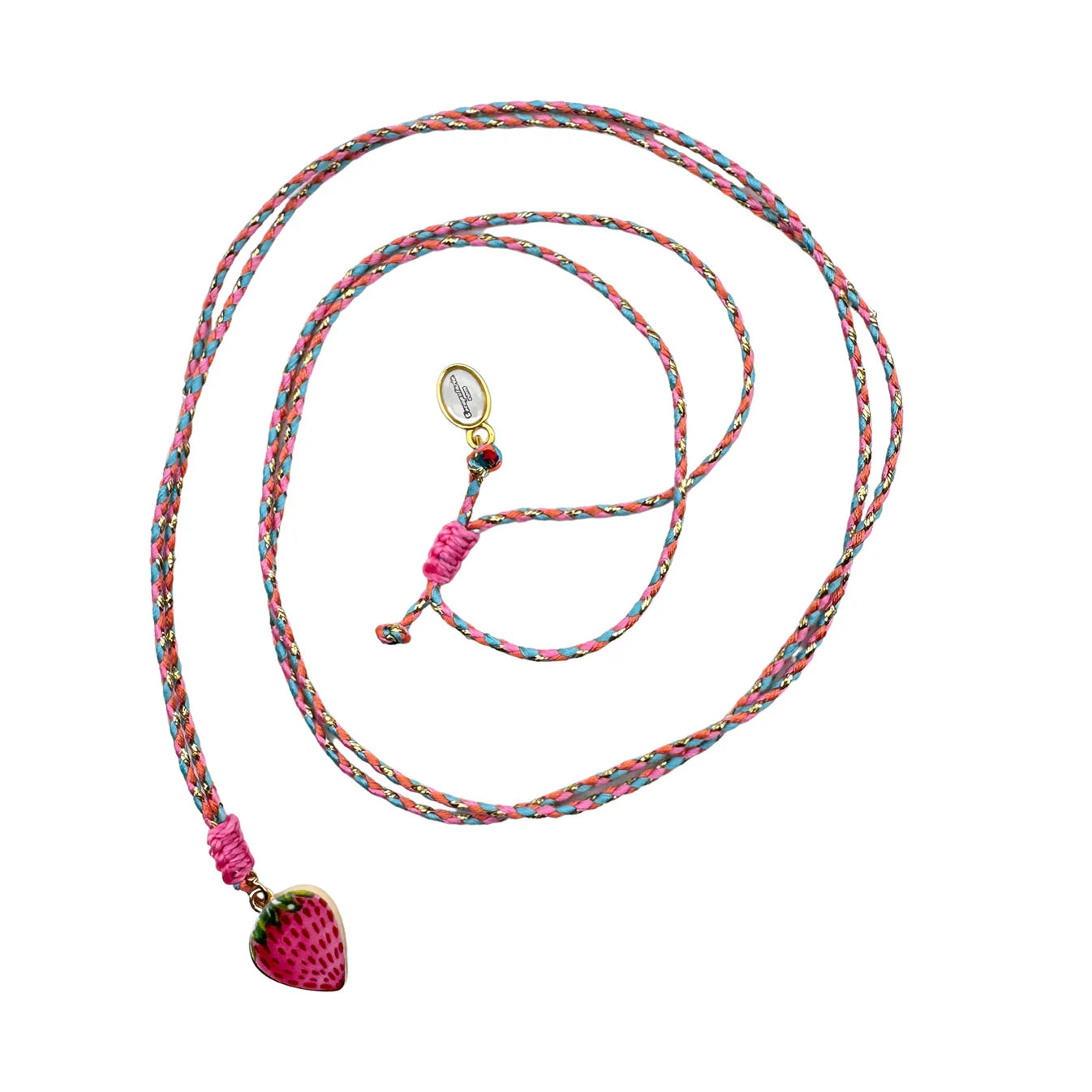 ESCAPULARIO Kette Keramik Erdbeere