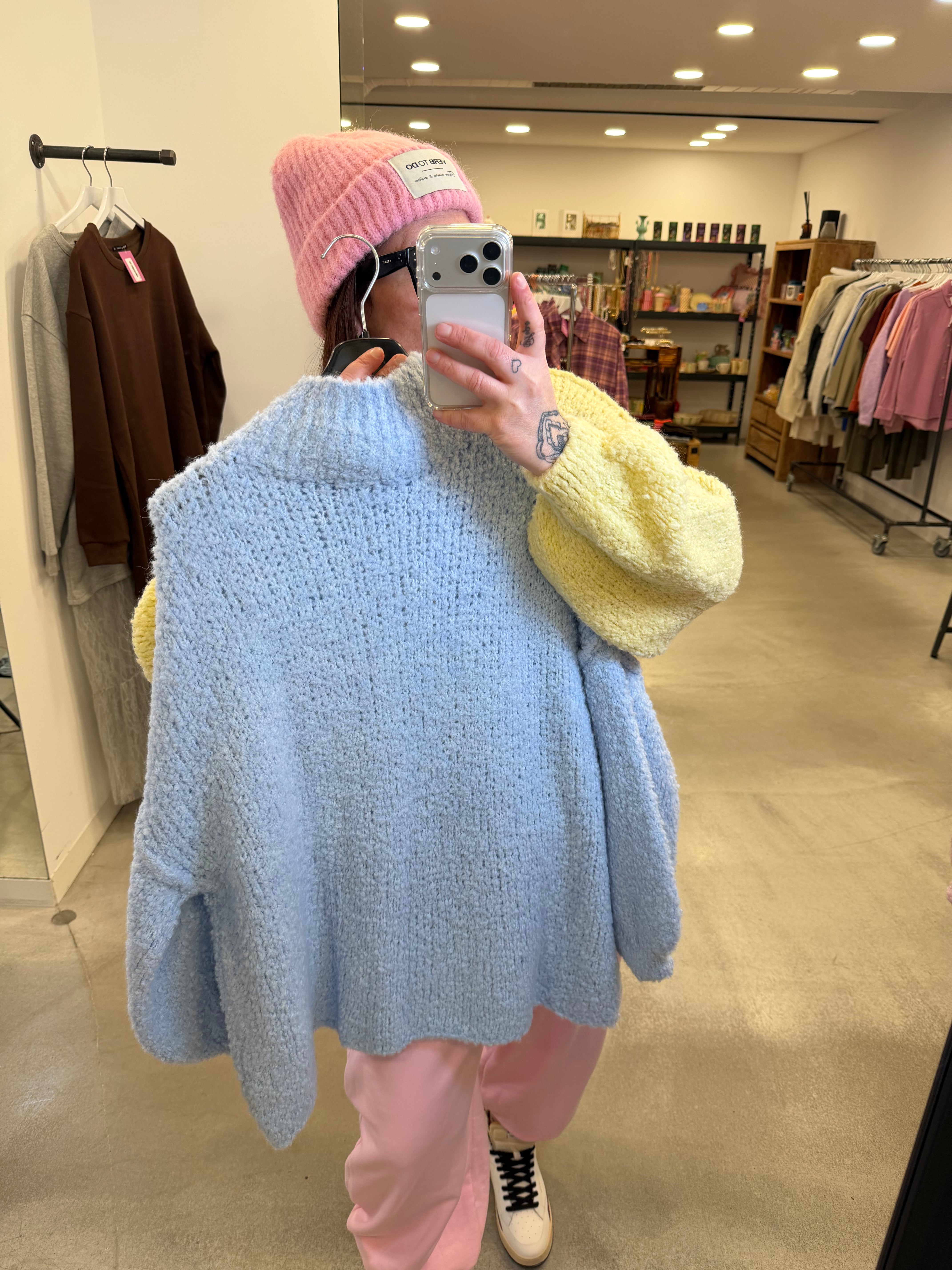 Pullover Boucle spring