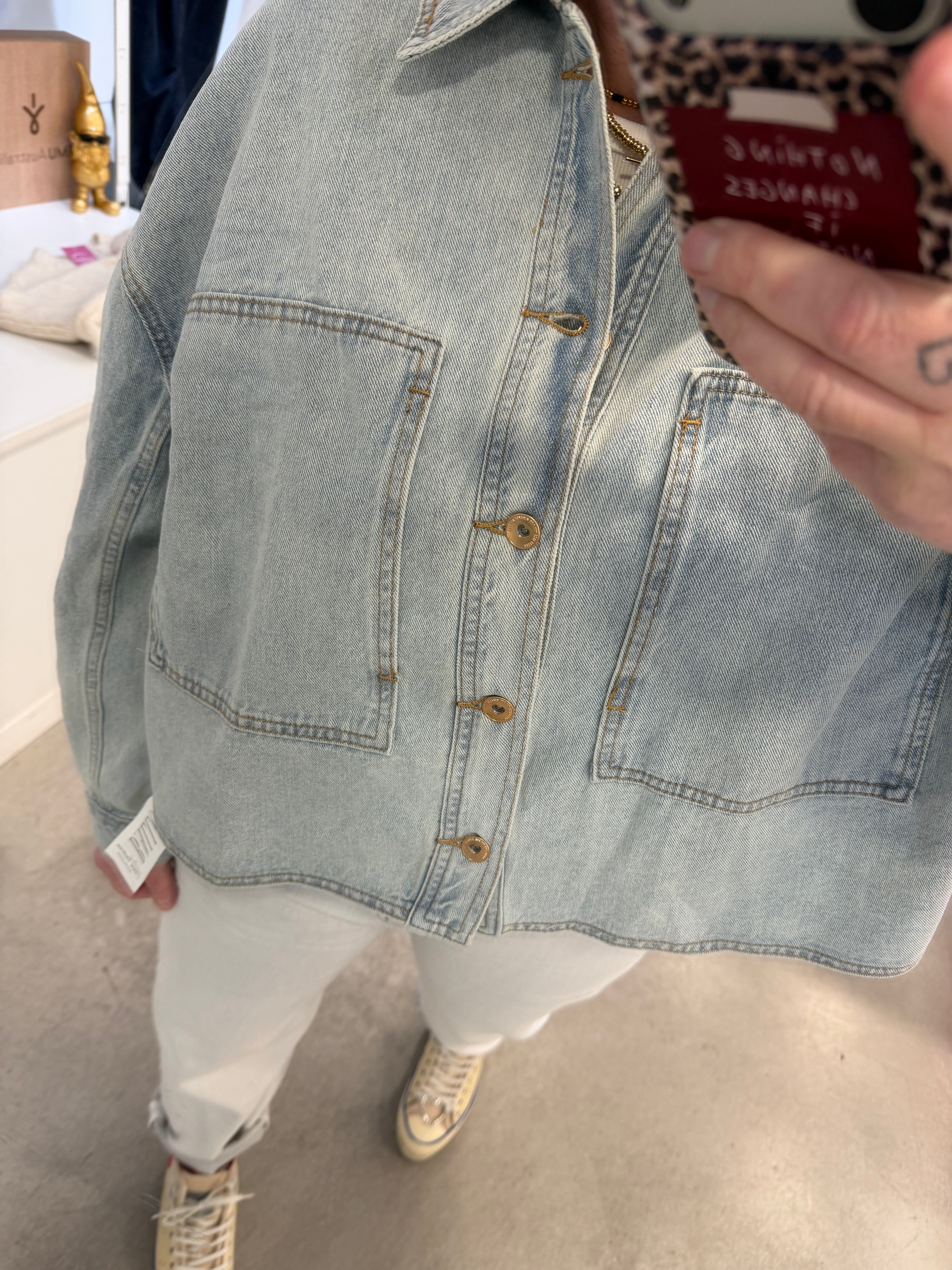 Hemd Denim Heart