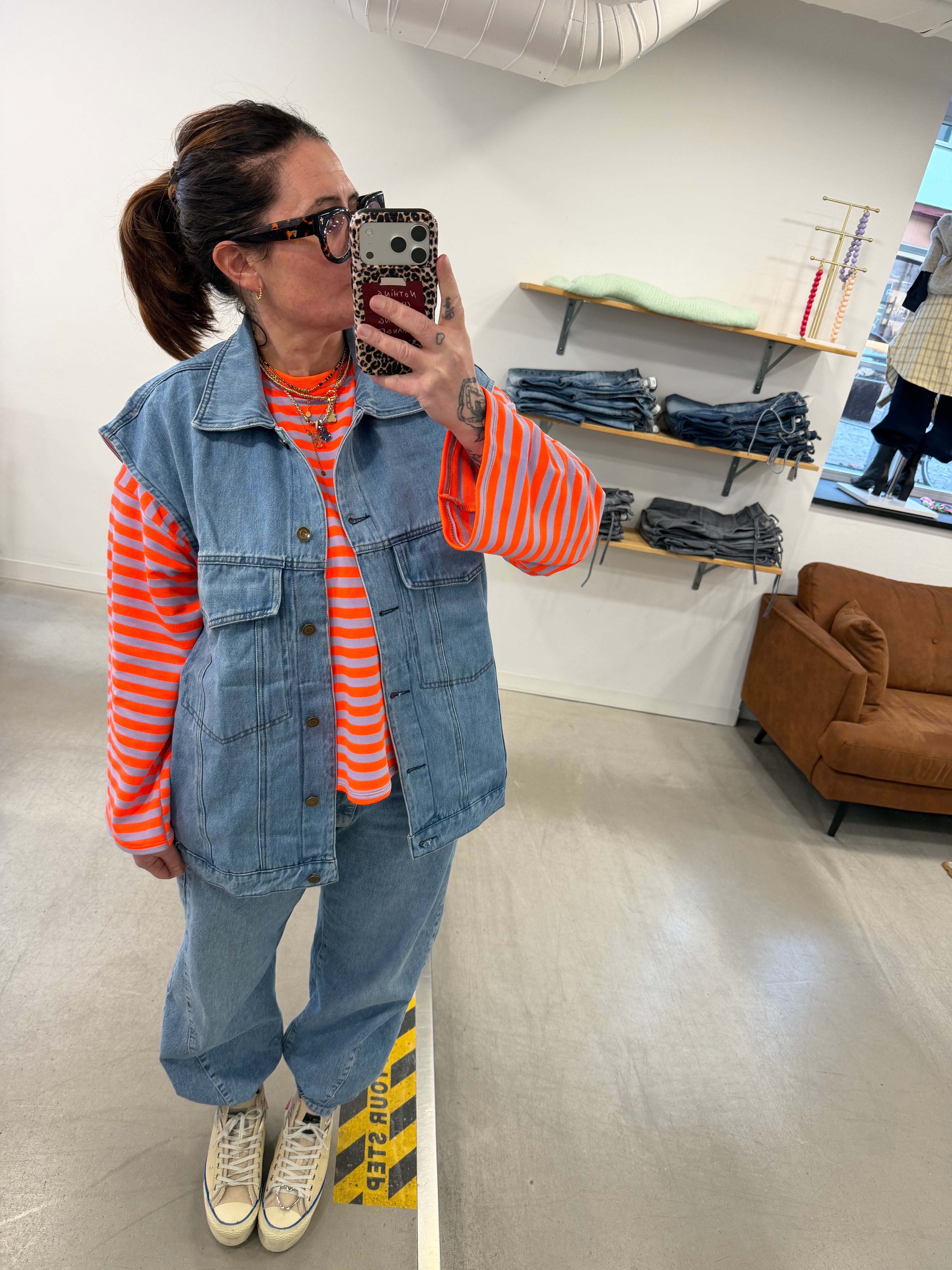 Weste Denim
