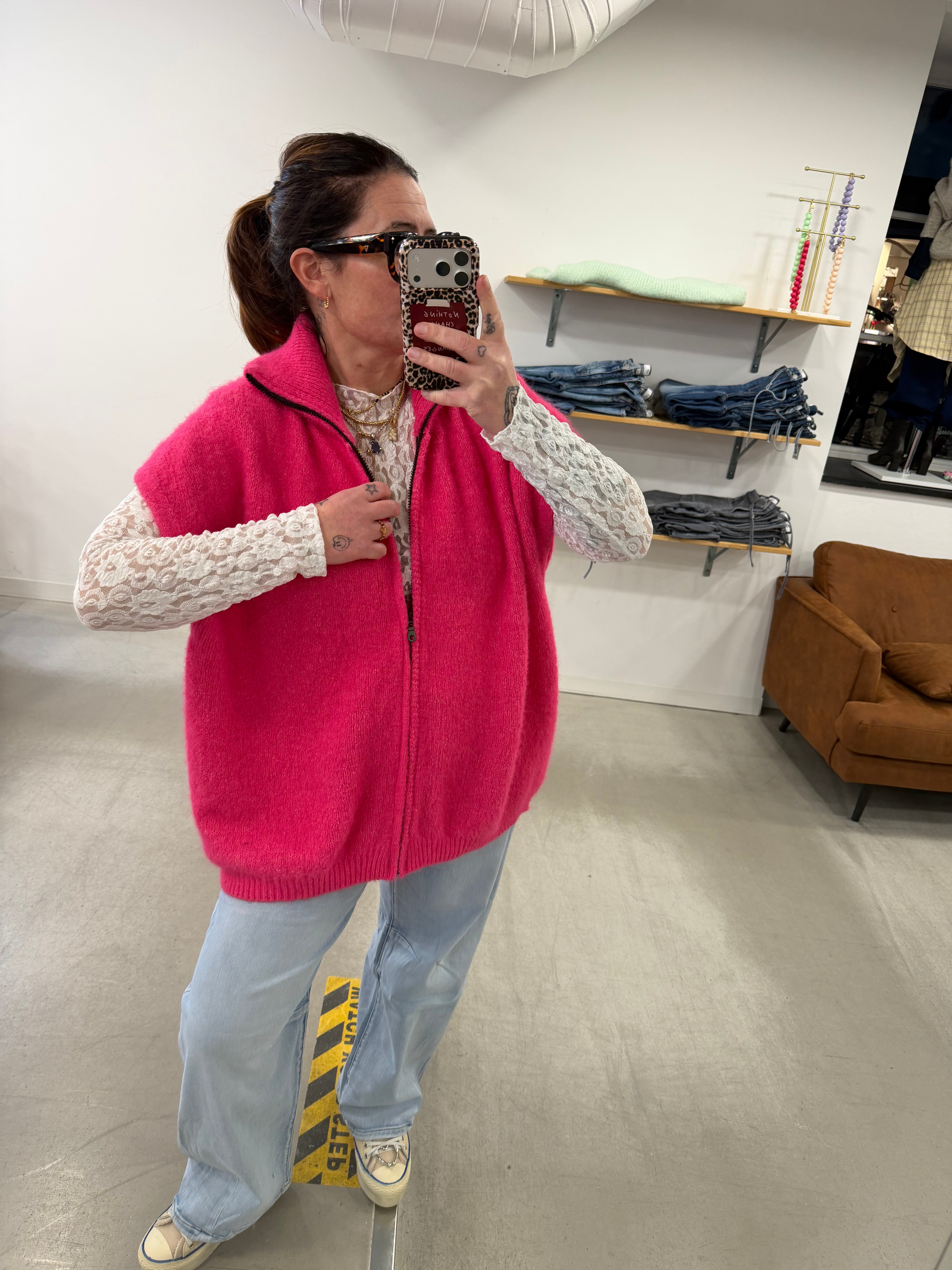 Weste Su pink