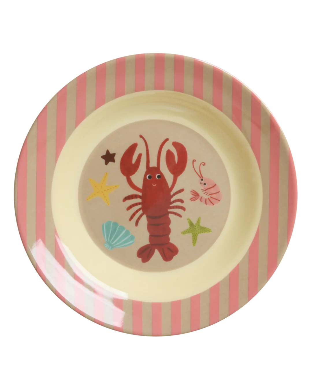 Rice Kinderschüssel - Koralle - Ocean Print