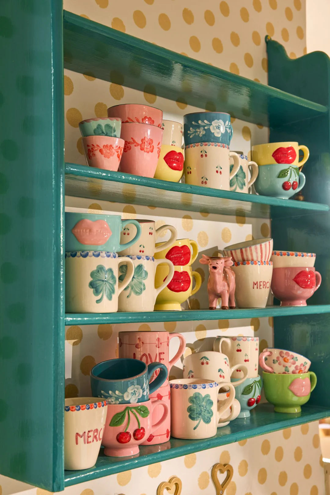 Rice Keramik Becher - Mint