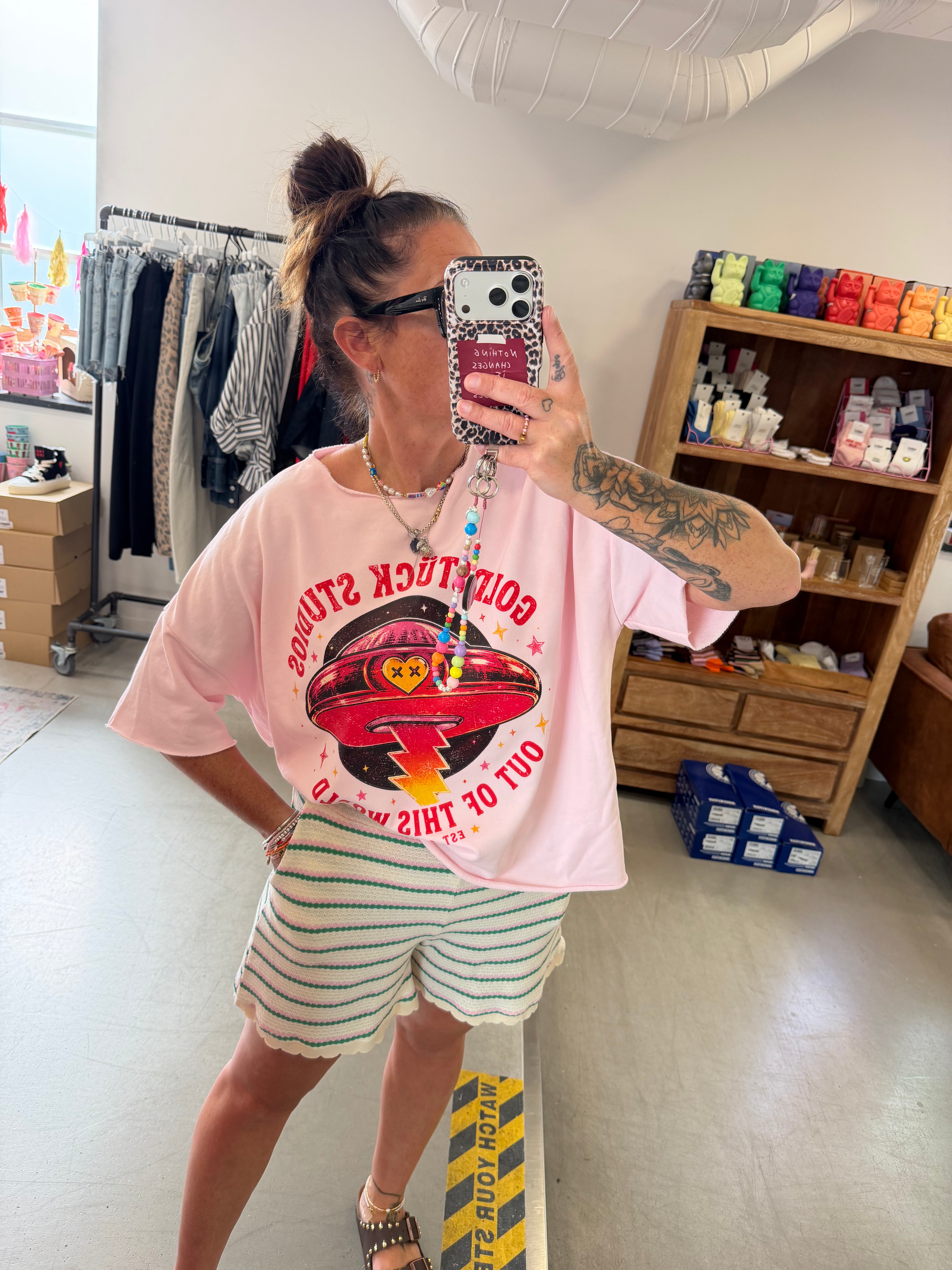 T-Shirt Goldstück Ufo