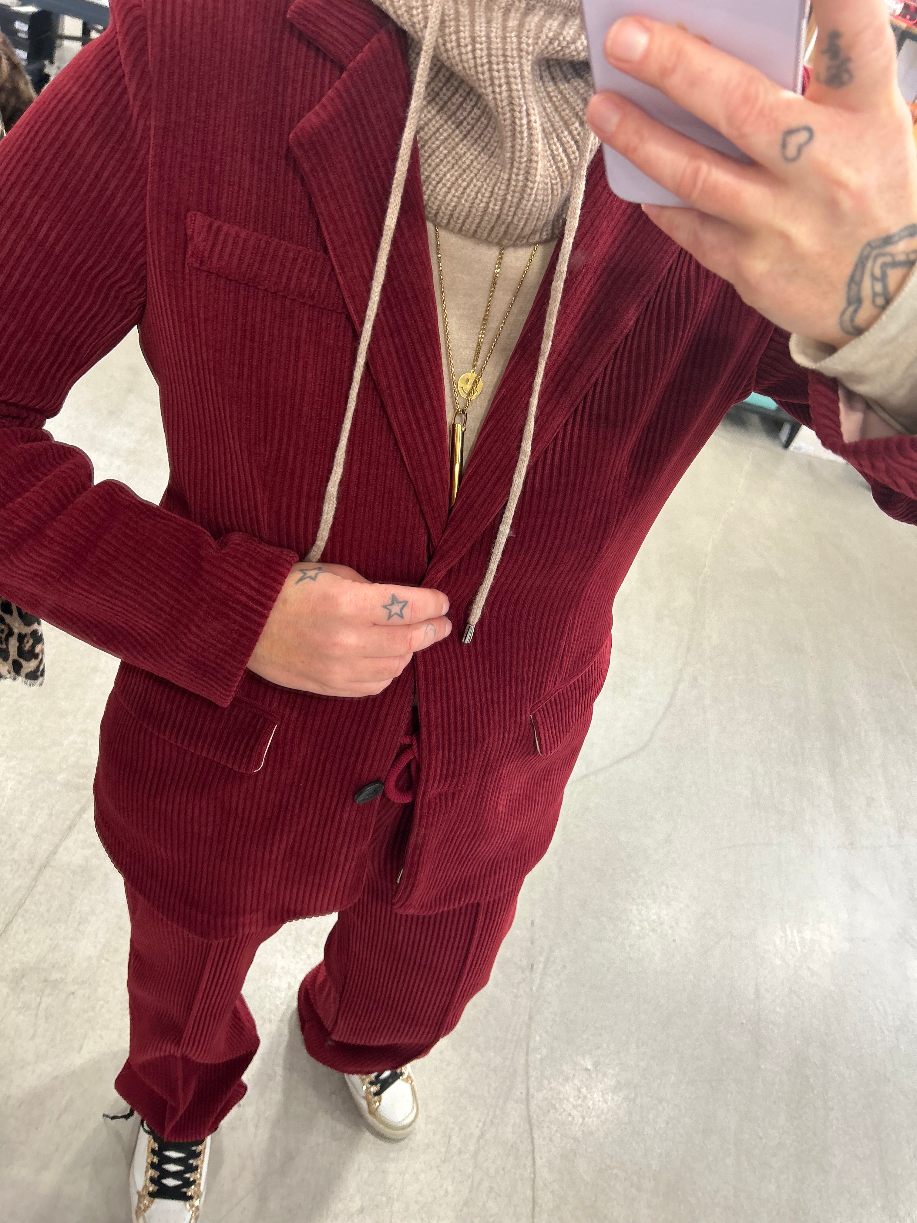 Blazer Cord bourdaux