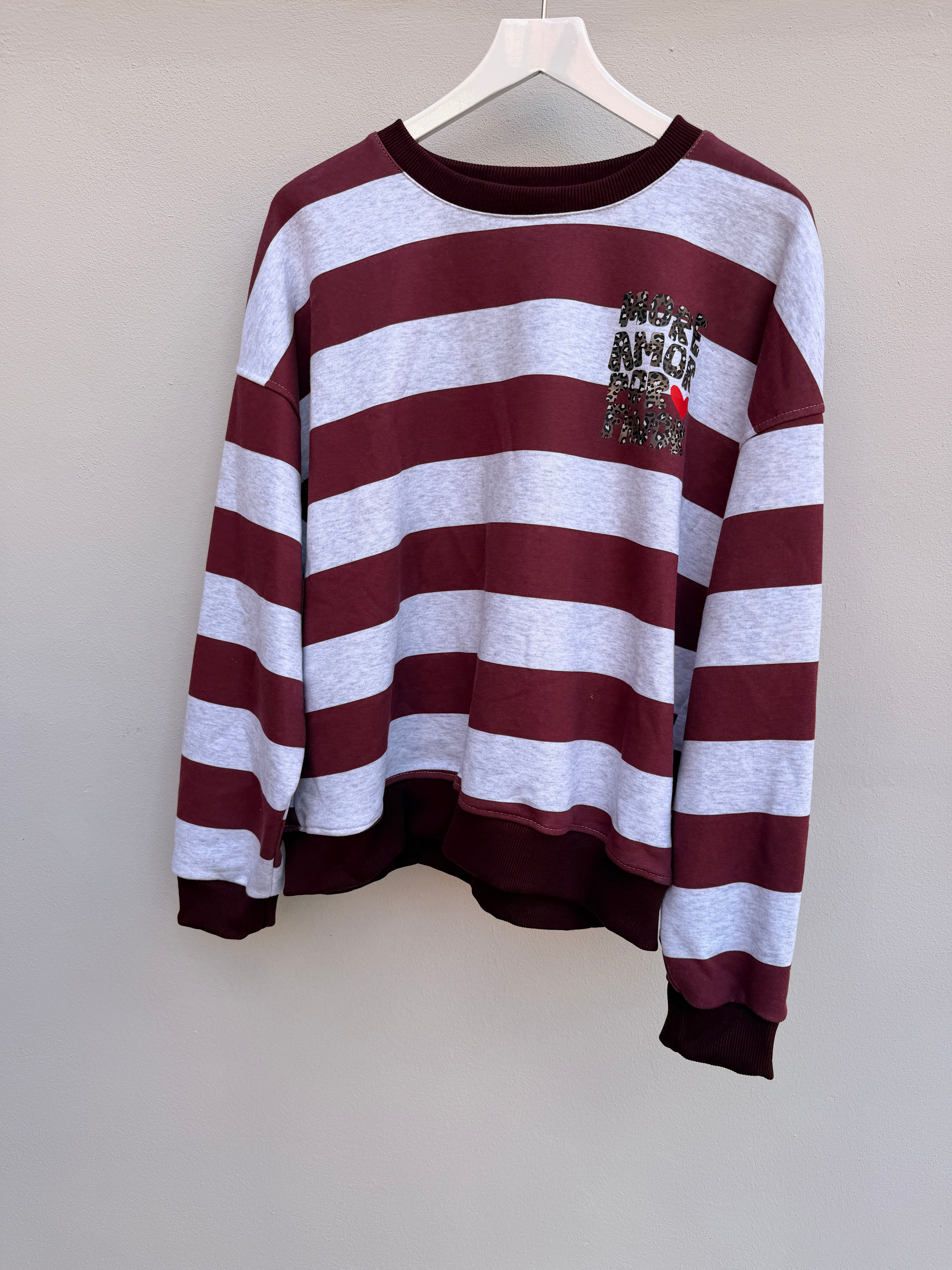 Pullover Stripe Amor