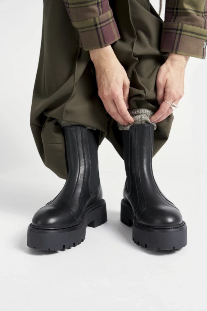 Boot CPH715 leather black