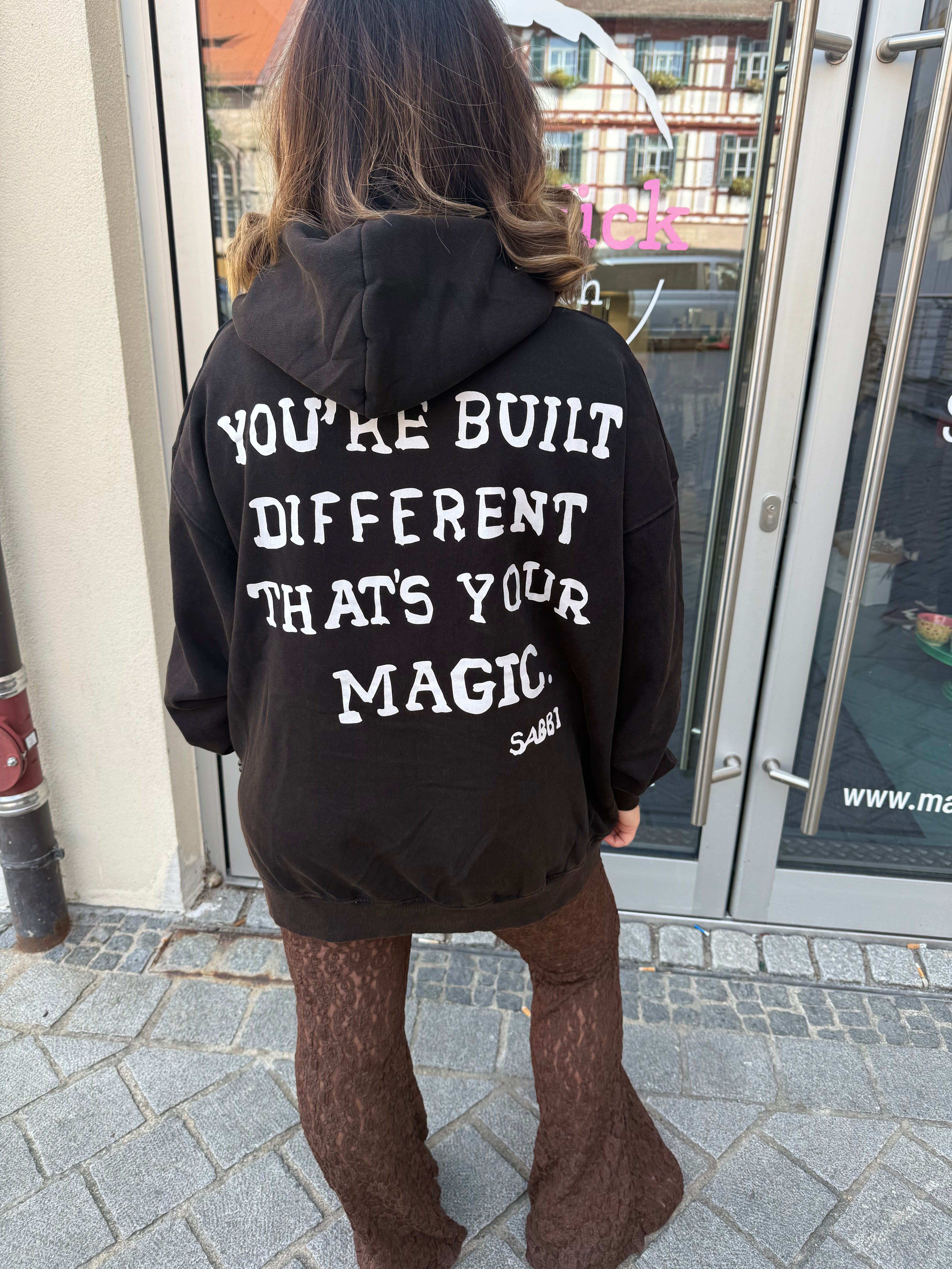 Hoodie Sabbi self love black