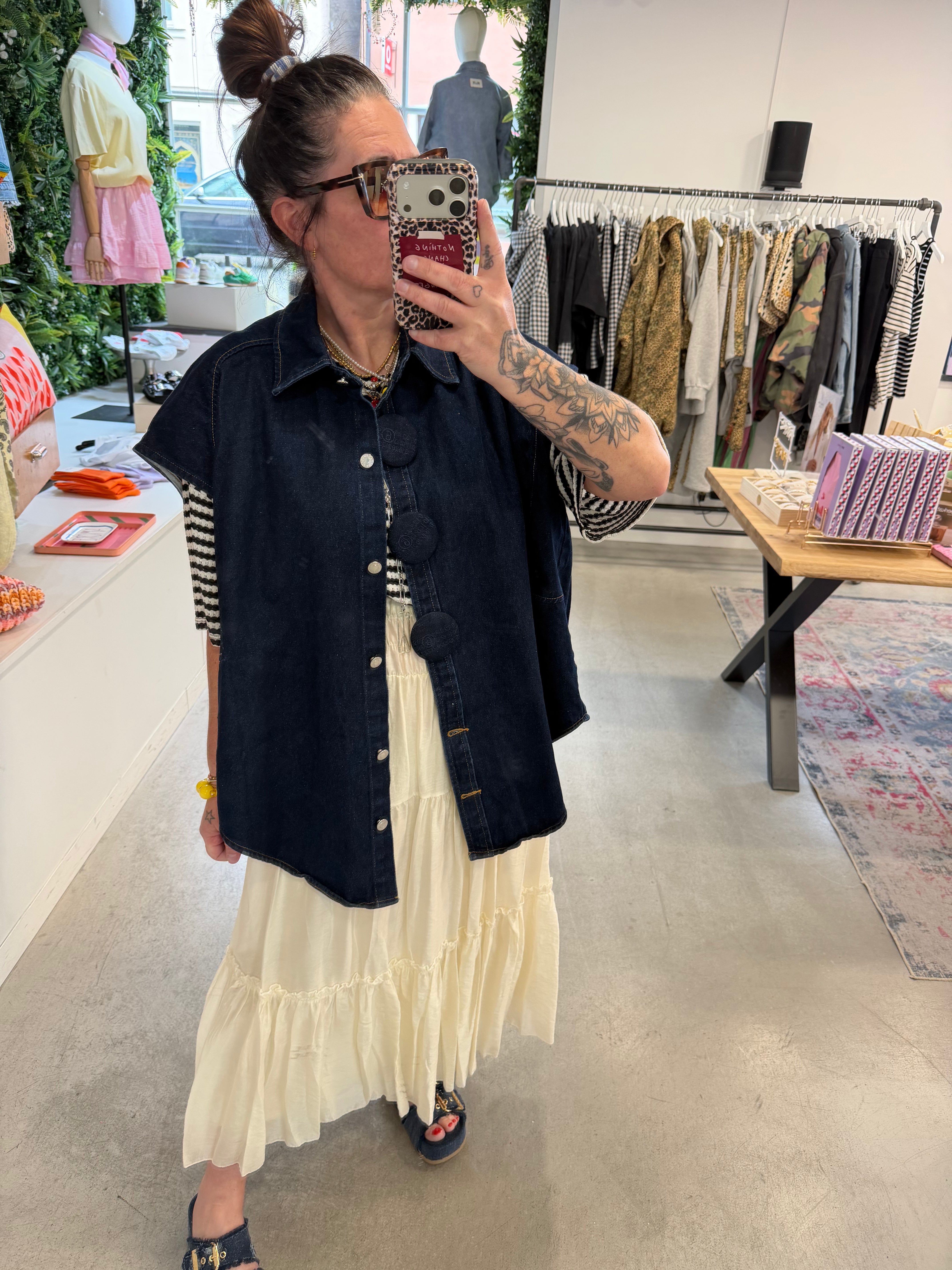Weste Denim