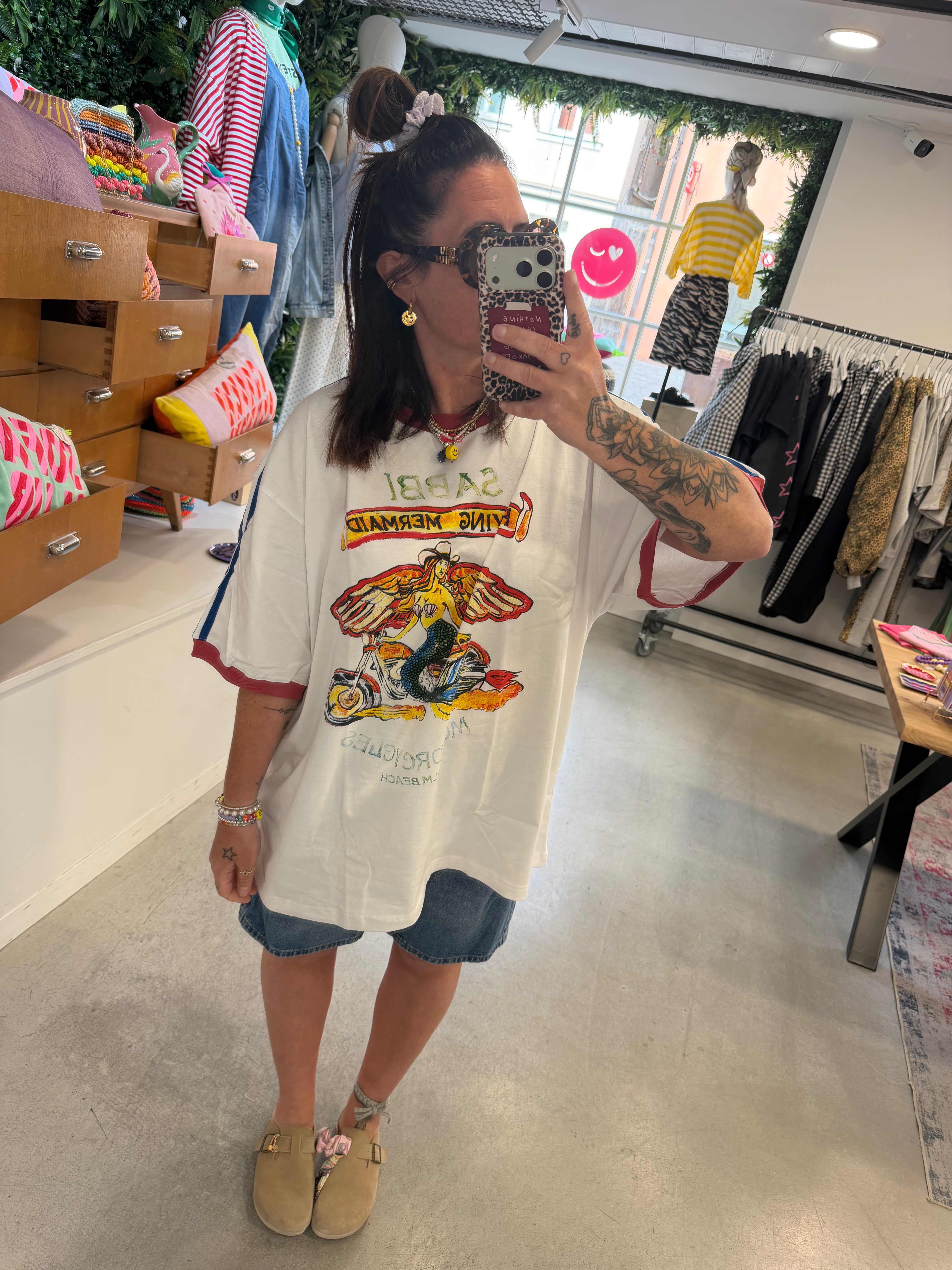 T-Shirt Sabbi Flying Mermaid
