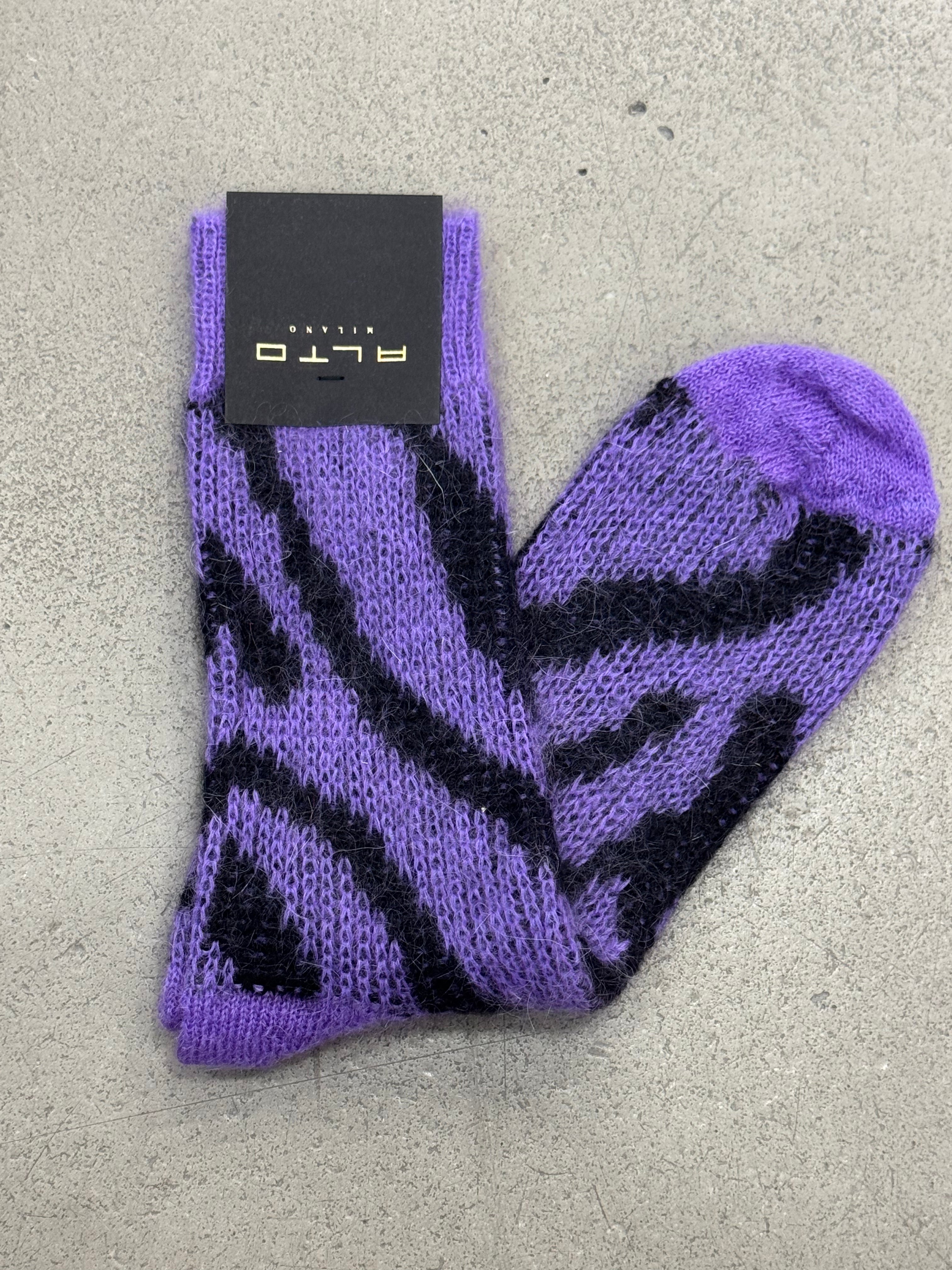 Socken ALTO Lila