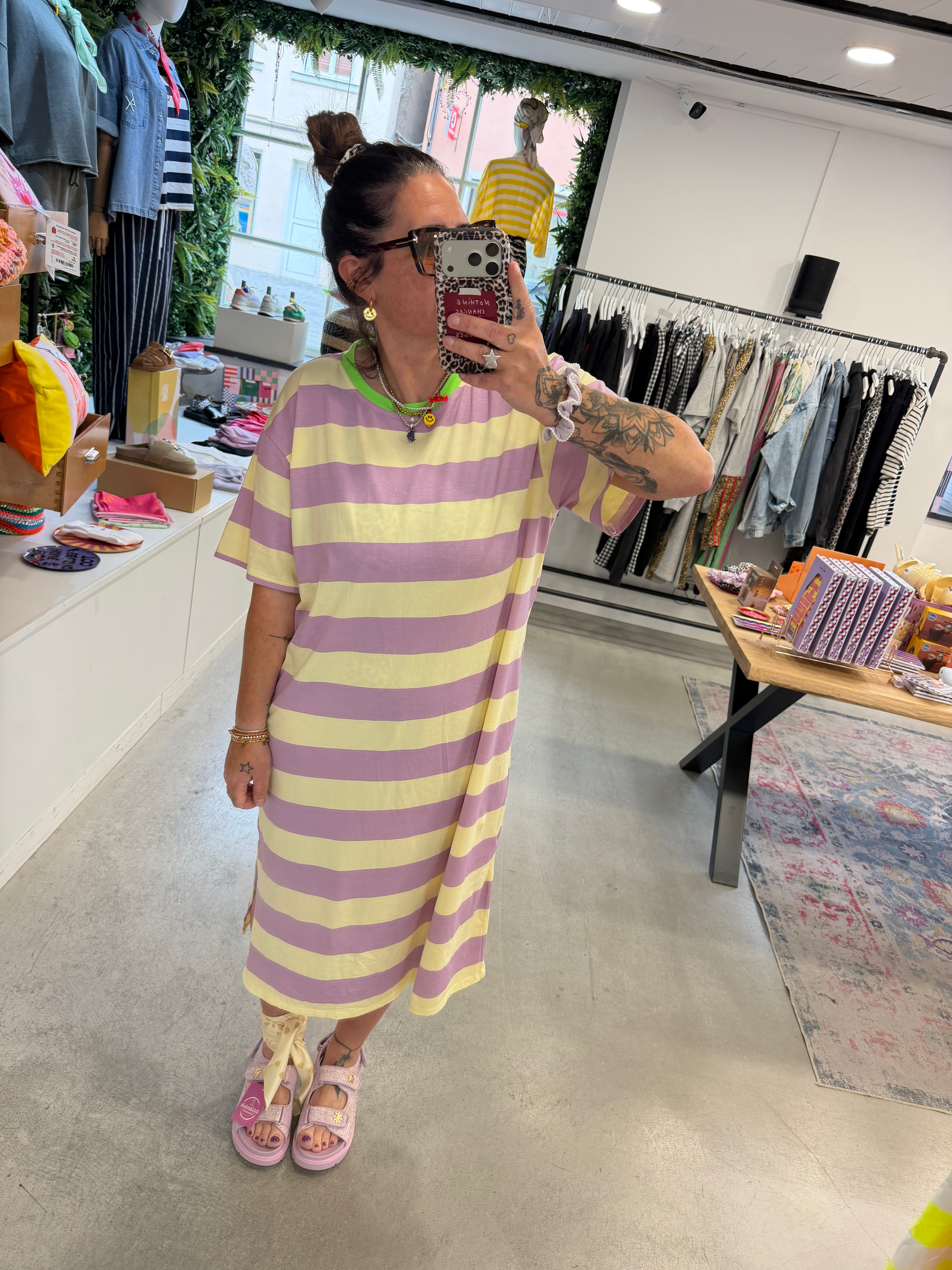 Kleid Stripe