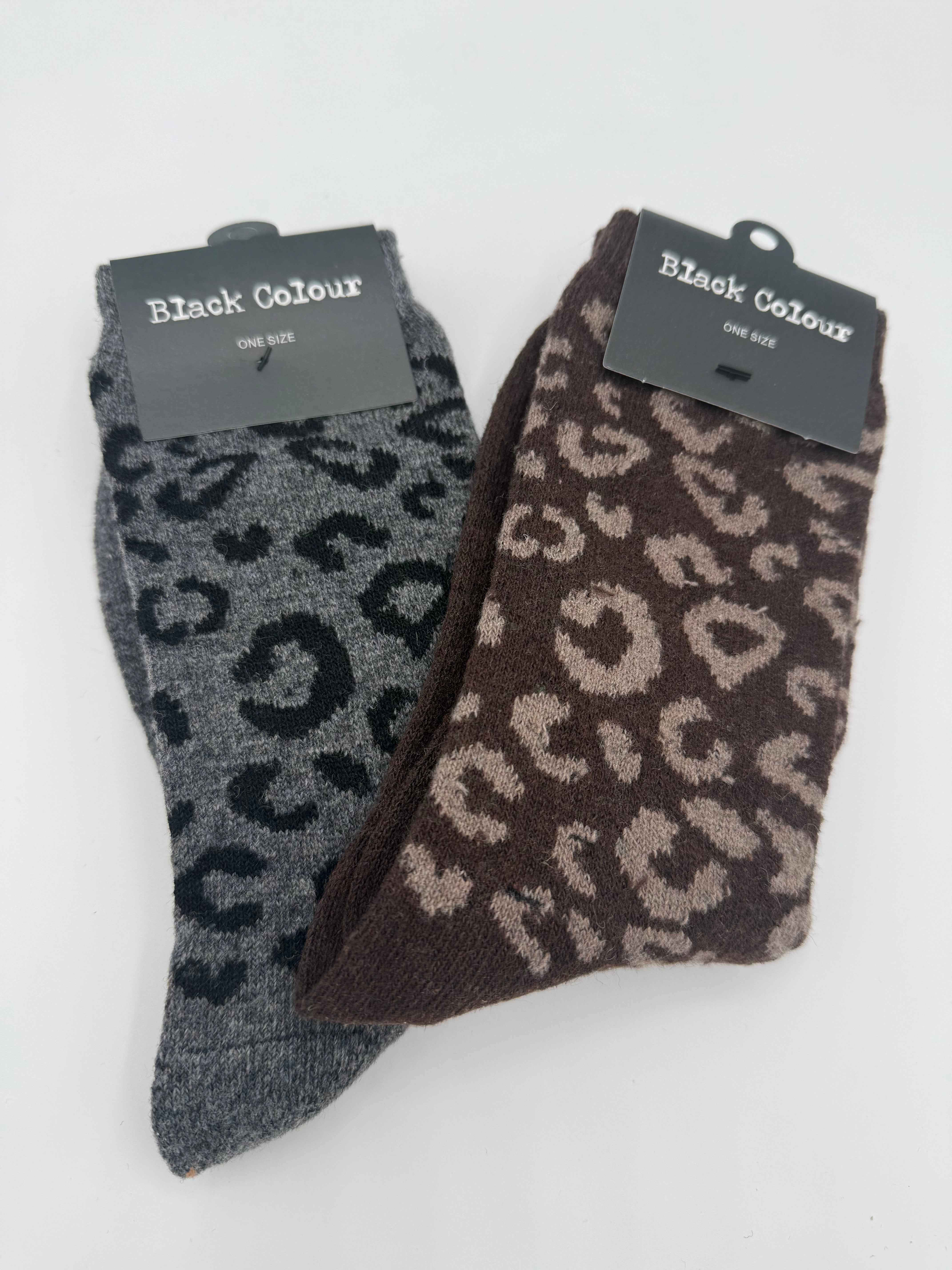Socken Black Colour Leo