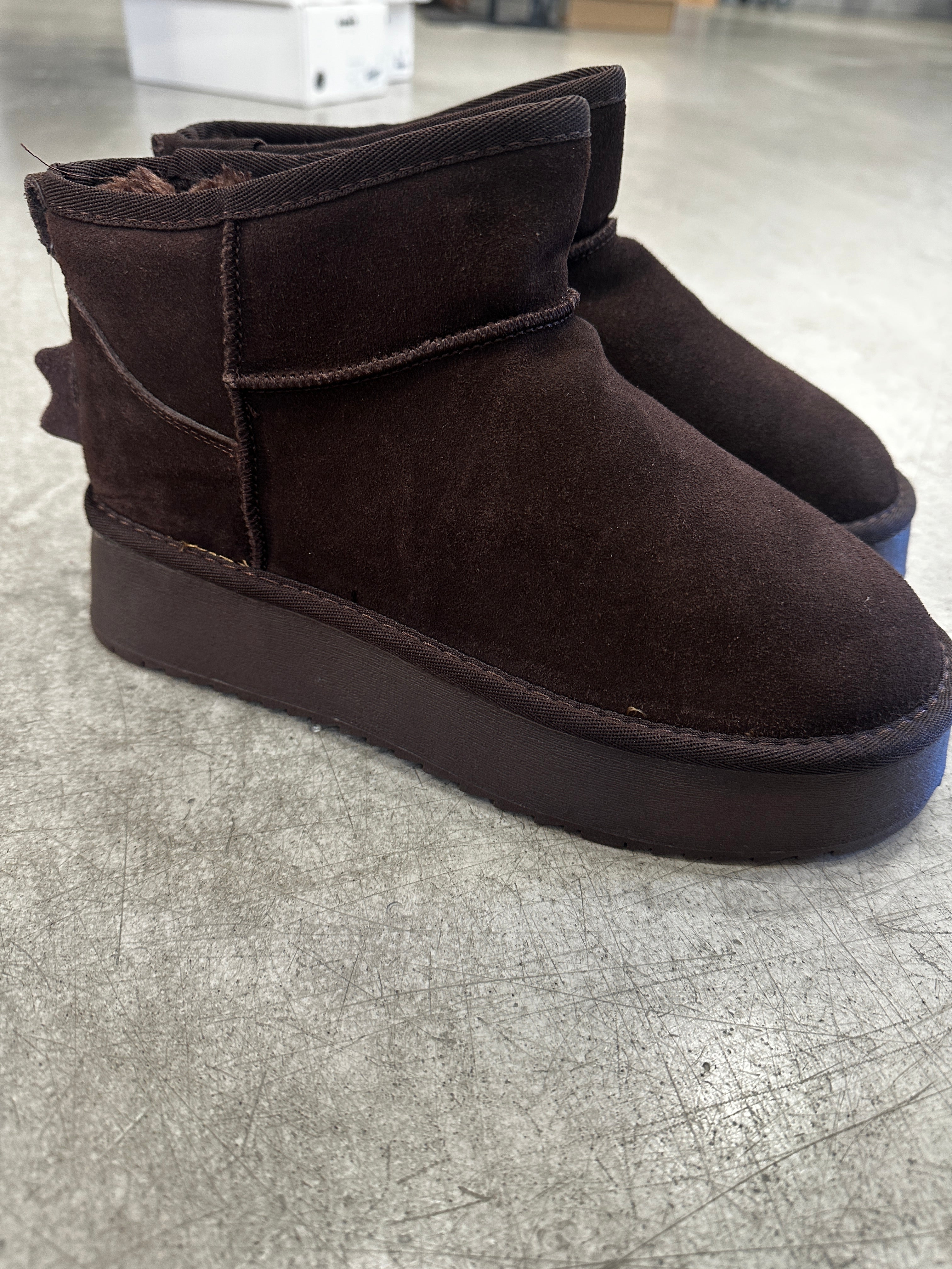 Boot plateau choco