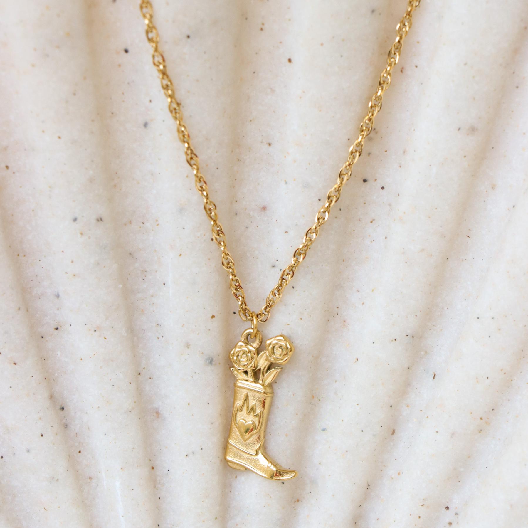 Label KIKI Howdy necklace gold