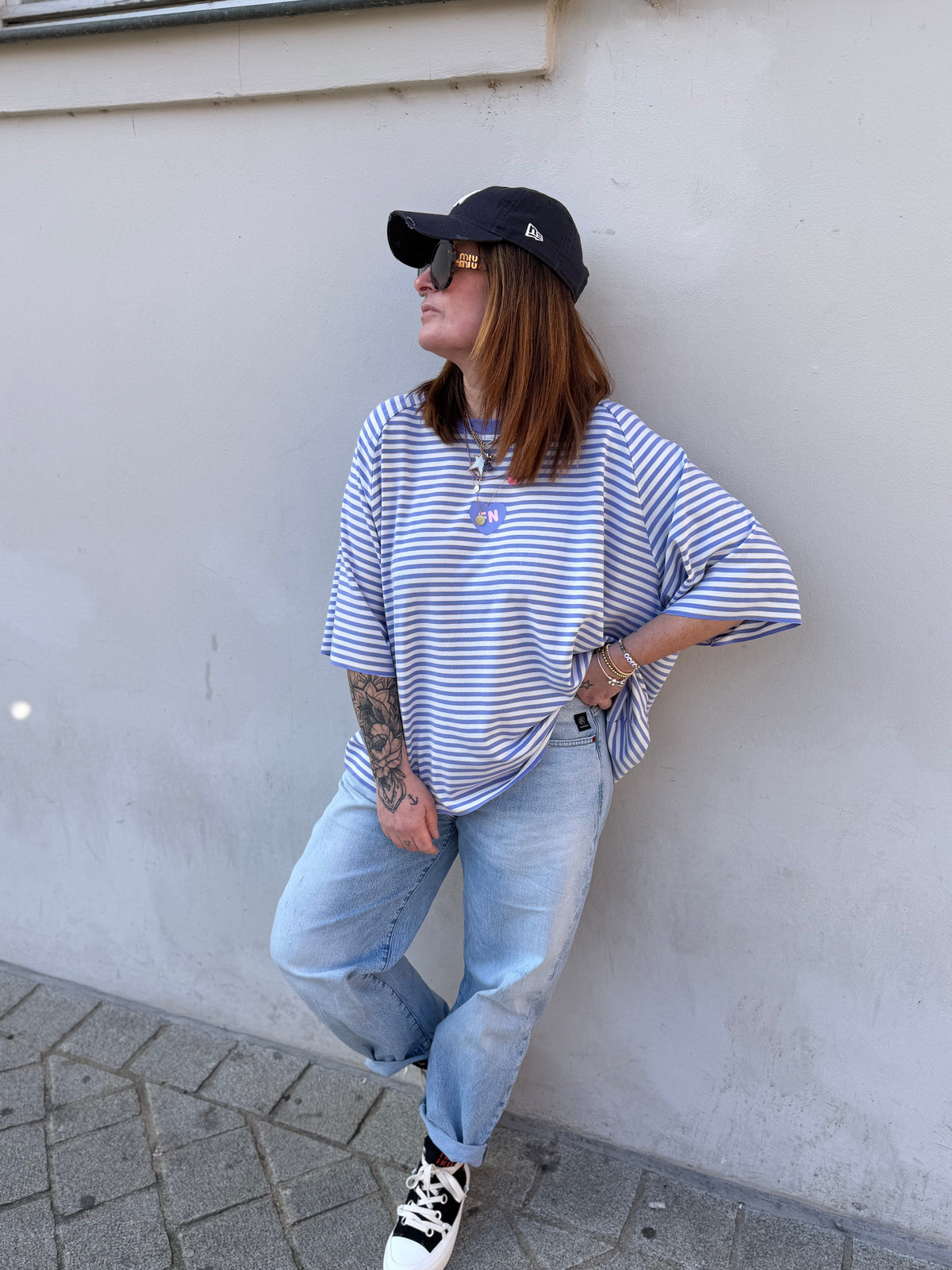 BE DIFFERENT STRIPE - T-SHIRT