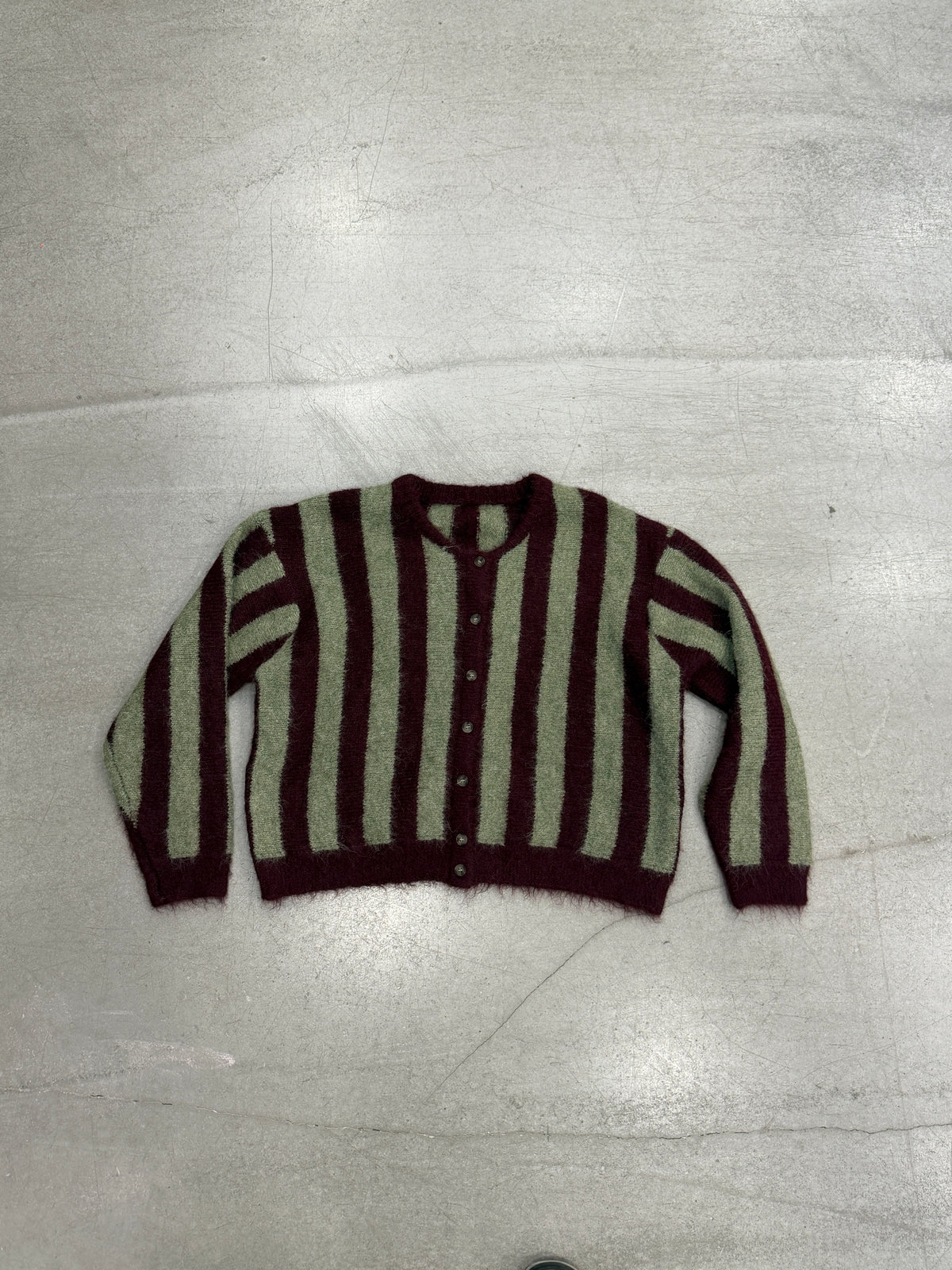 Streifen Strick Pullover