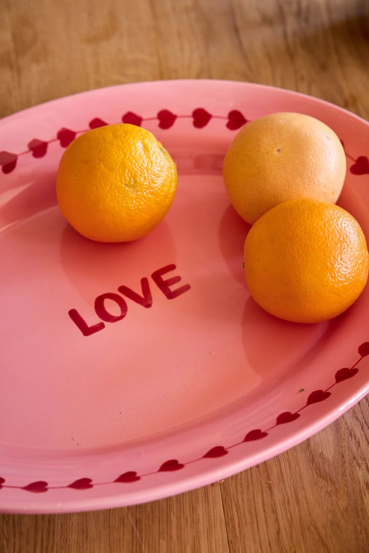 Rice Große Servierplatte Love