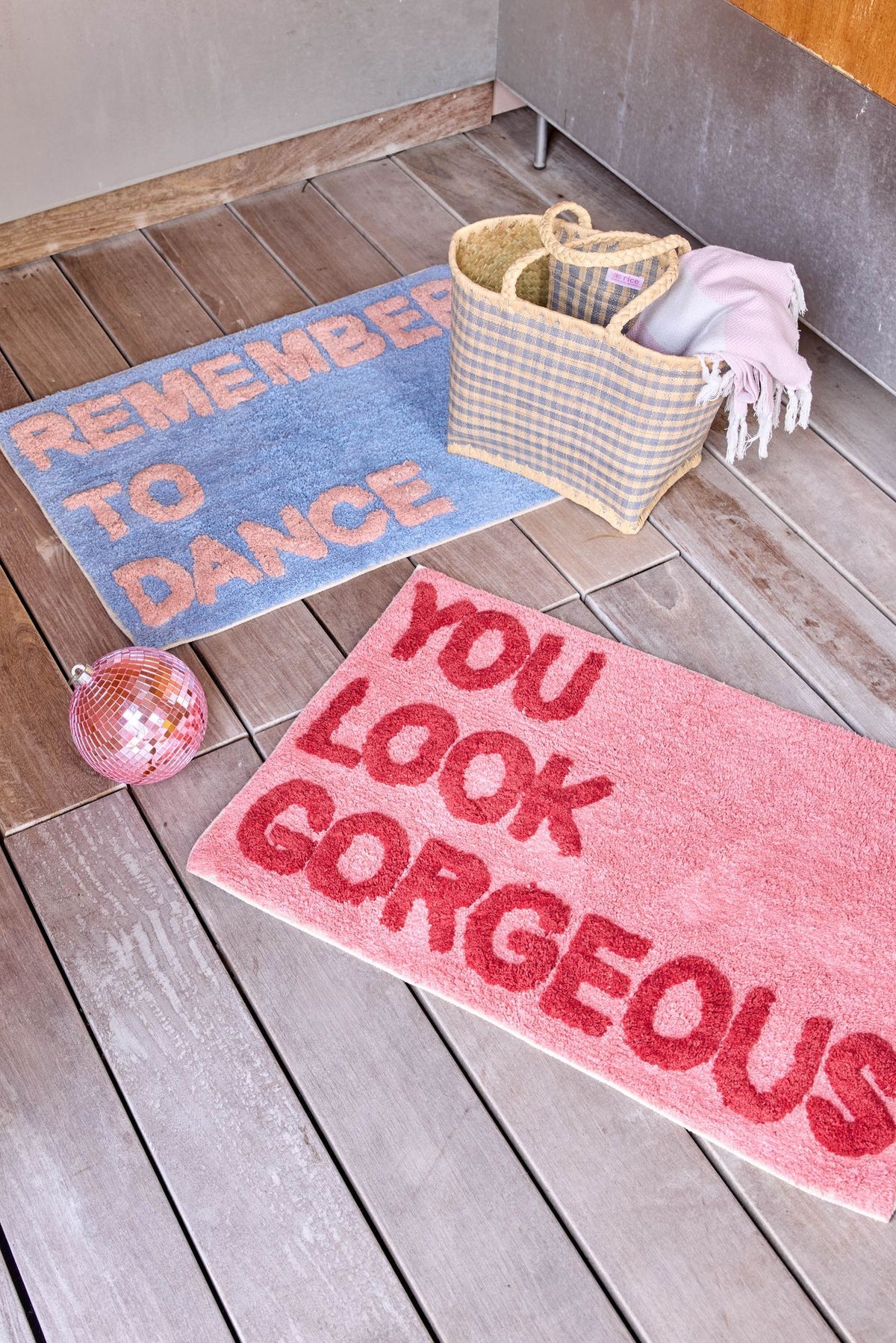 Rice Teppich YOU LOOK GORGEOUS