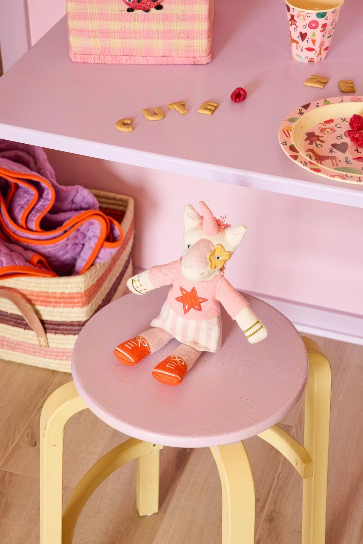 Kuscheltier Einhorn Rice