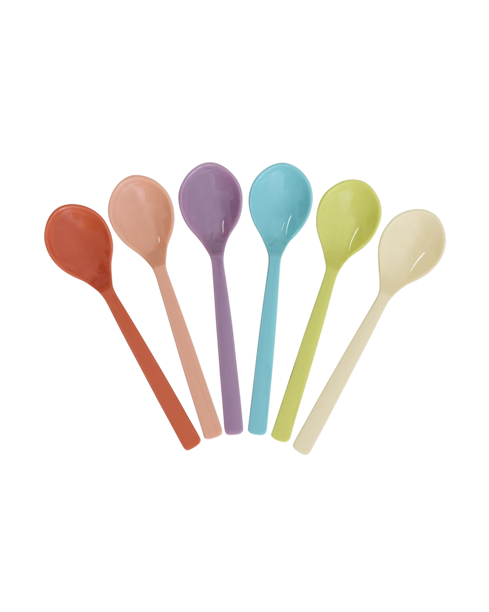 RICE Teelöffel colorfull 6er Set