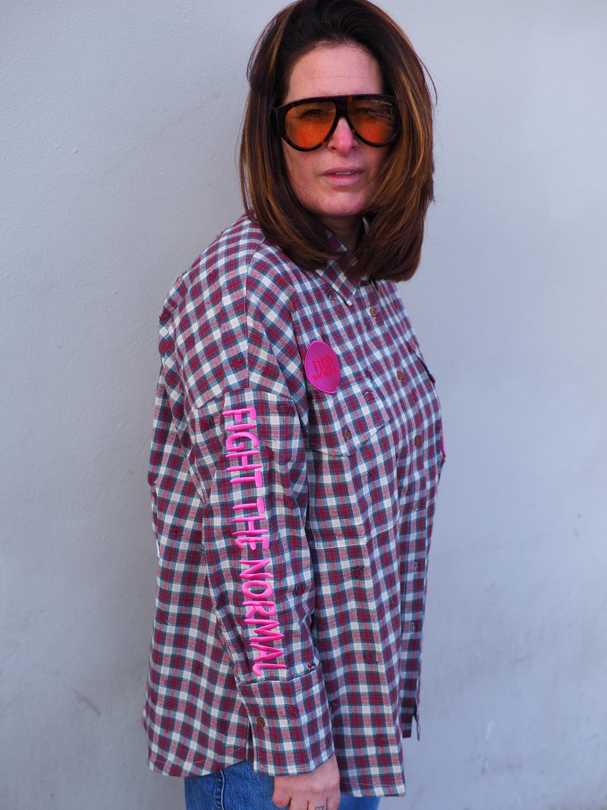 UNISEX HEMD - FIGHT THE NORMAL