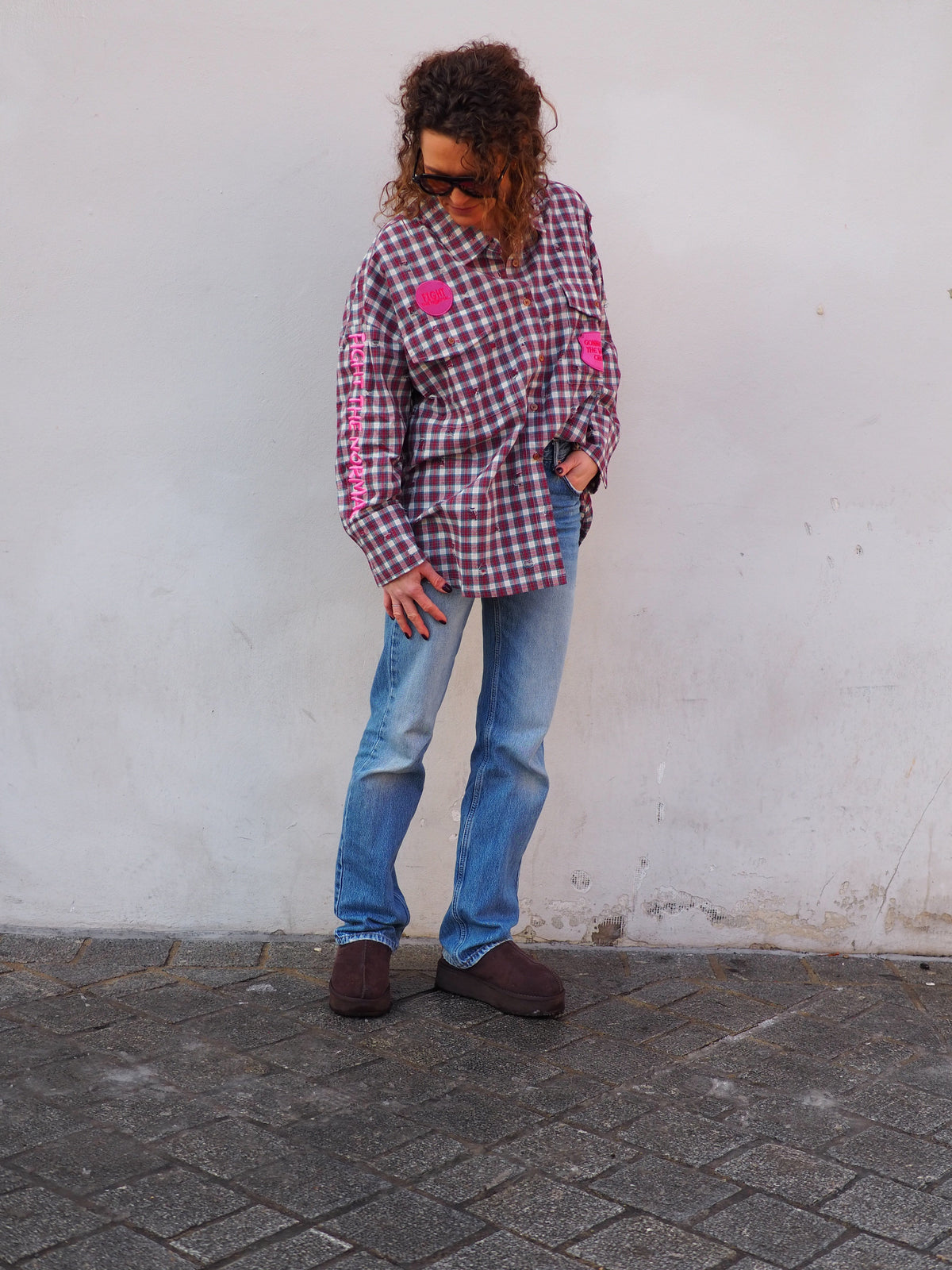 UNISEX HEMD - FIGHT THE NORMAL