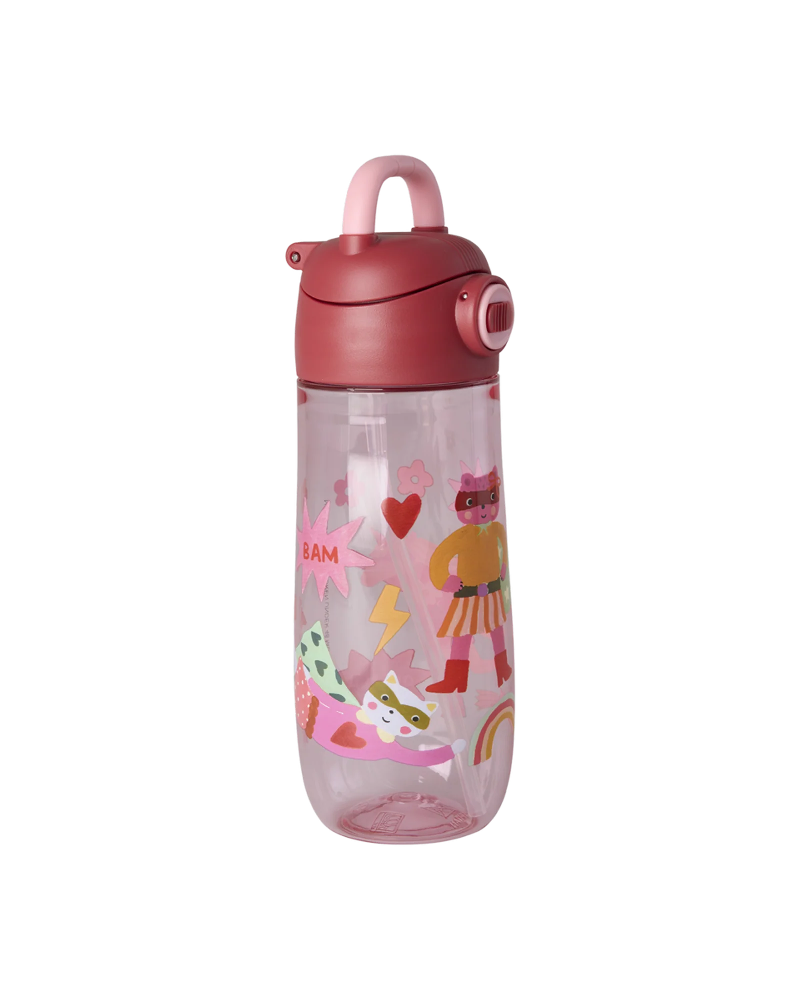 Rice Flasche rosa