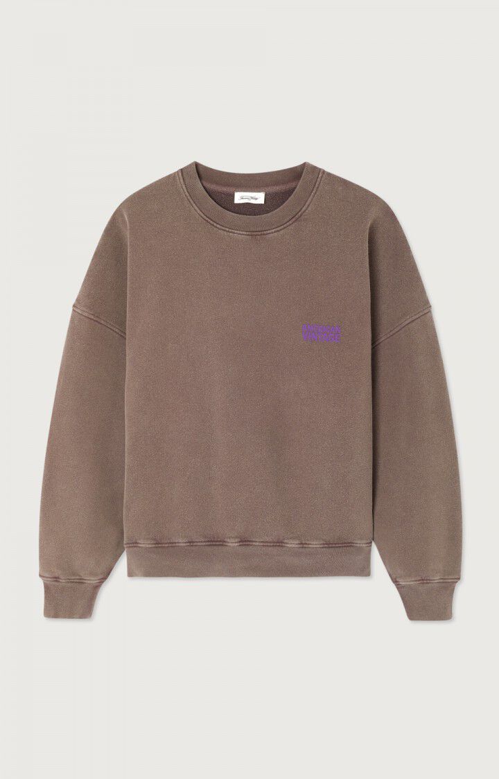 AMV Sweatshirt Plizzy Braun