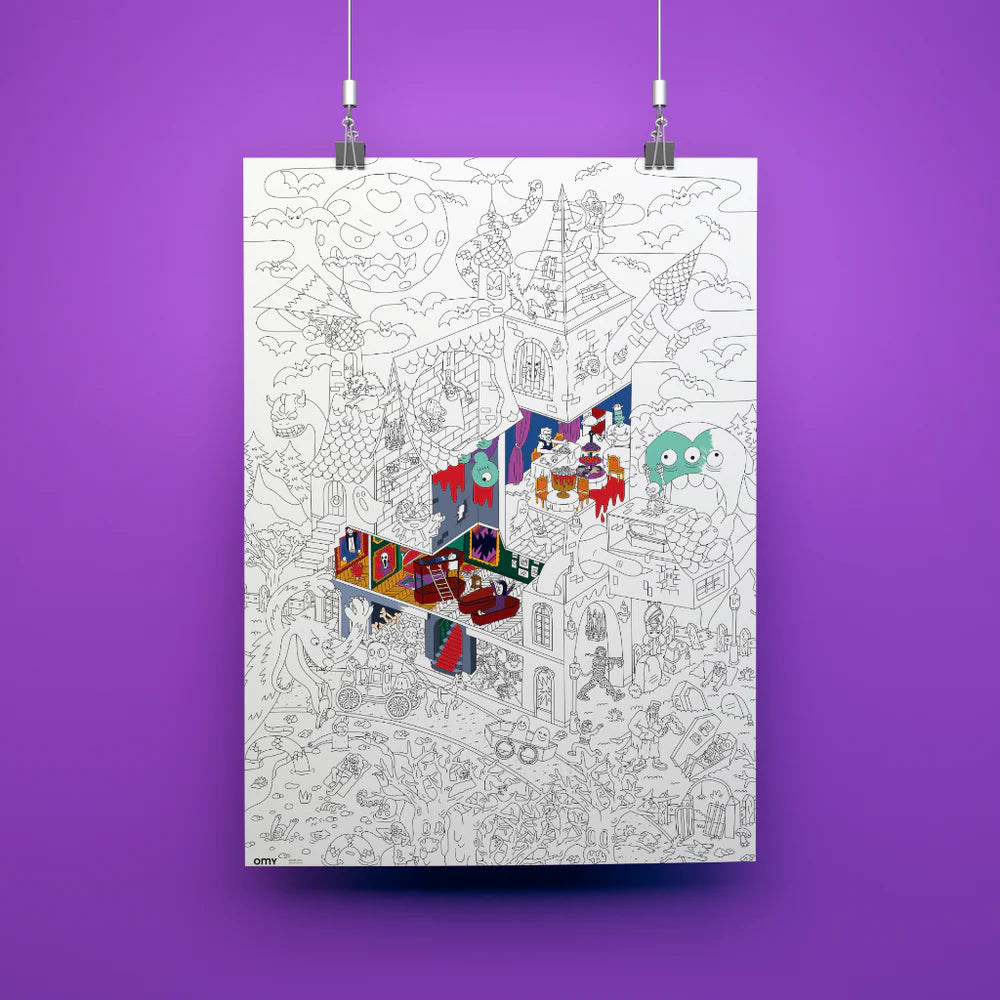 Riesenposter zum Ausmalen omy