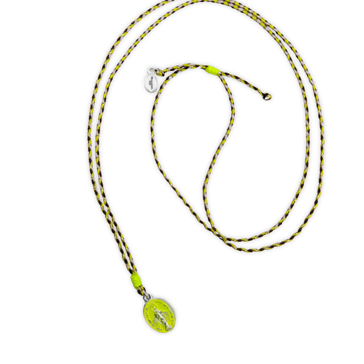 Escapulario Stringkette mit Madonnamedaillon