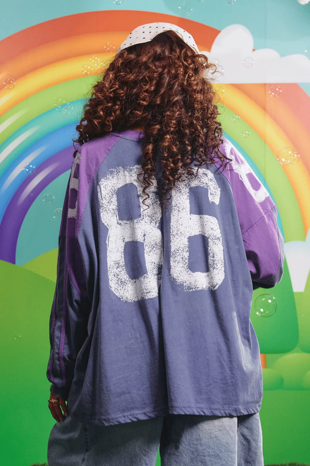 Sabbi LONG SLEEVE TEE - PURPLE