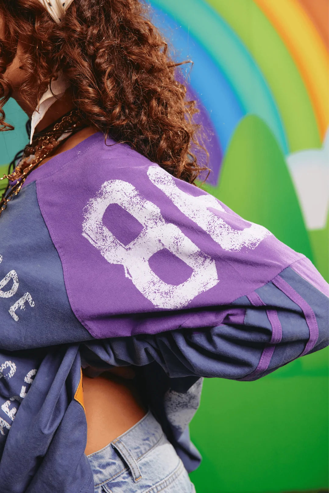 Sabbi LONG SLEEVE TEE - PURPLE