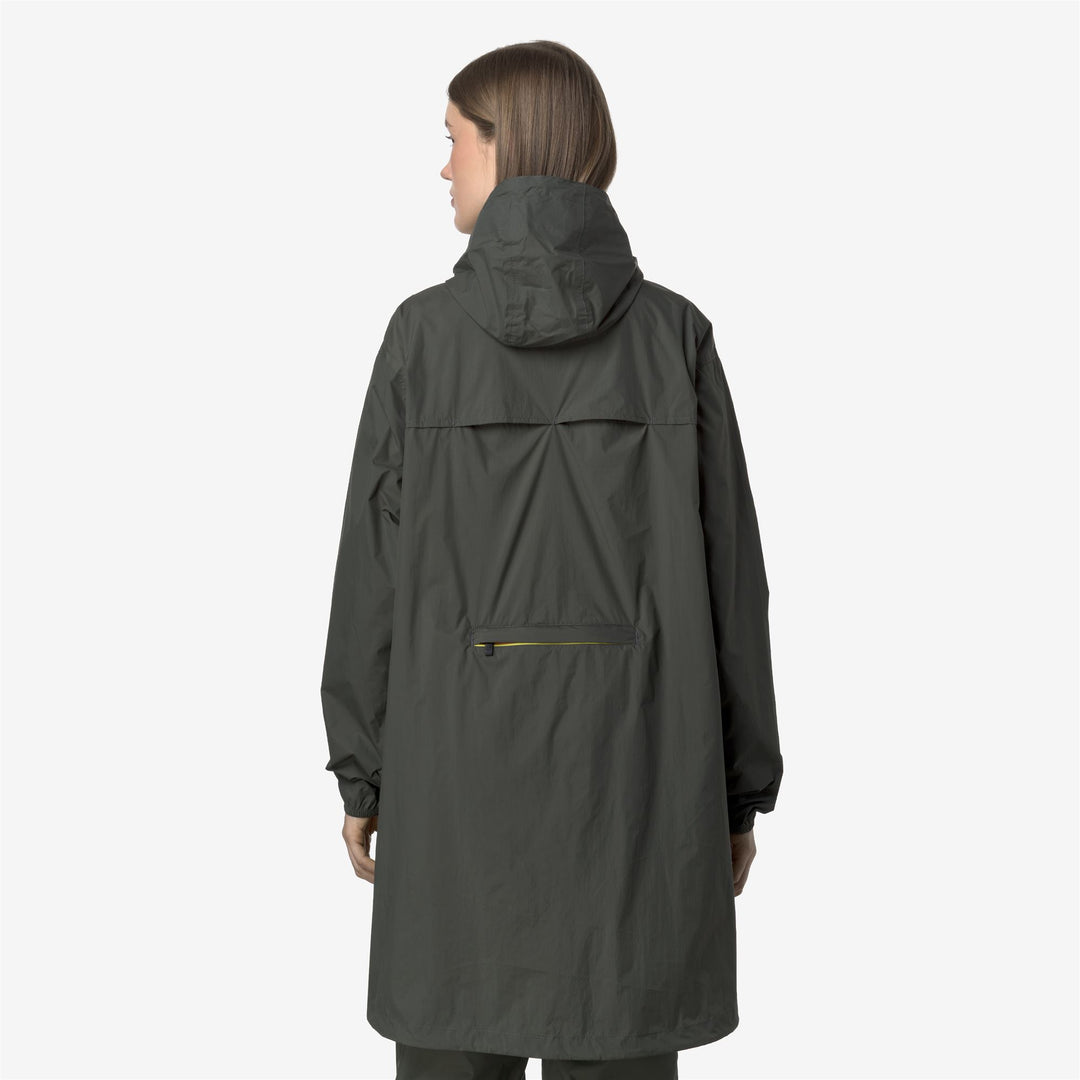 Jacke K Way LE VRAI long Green