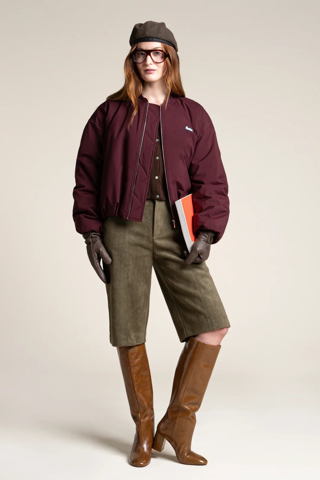 Waterproof bomber jacket ALESIA FLOTTE