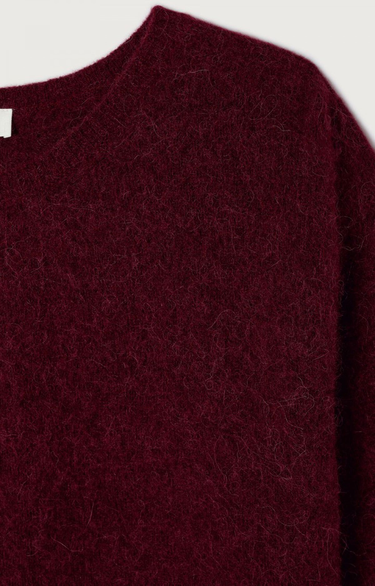 American Vintage Pullover Vitow – Grenat Chiné – Rückansicht