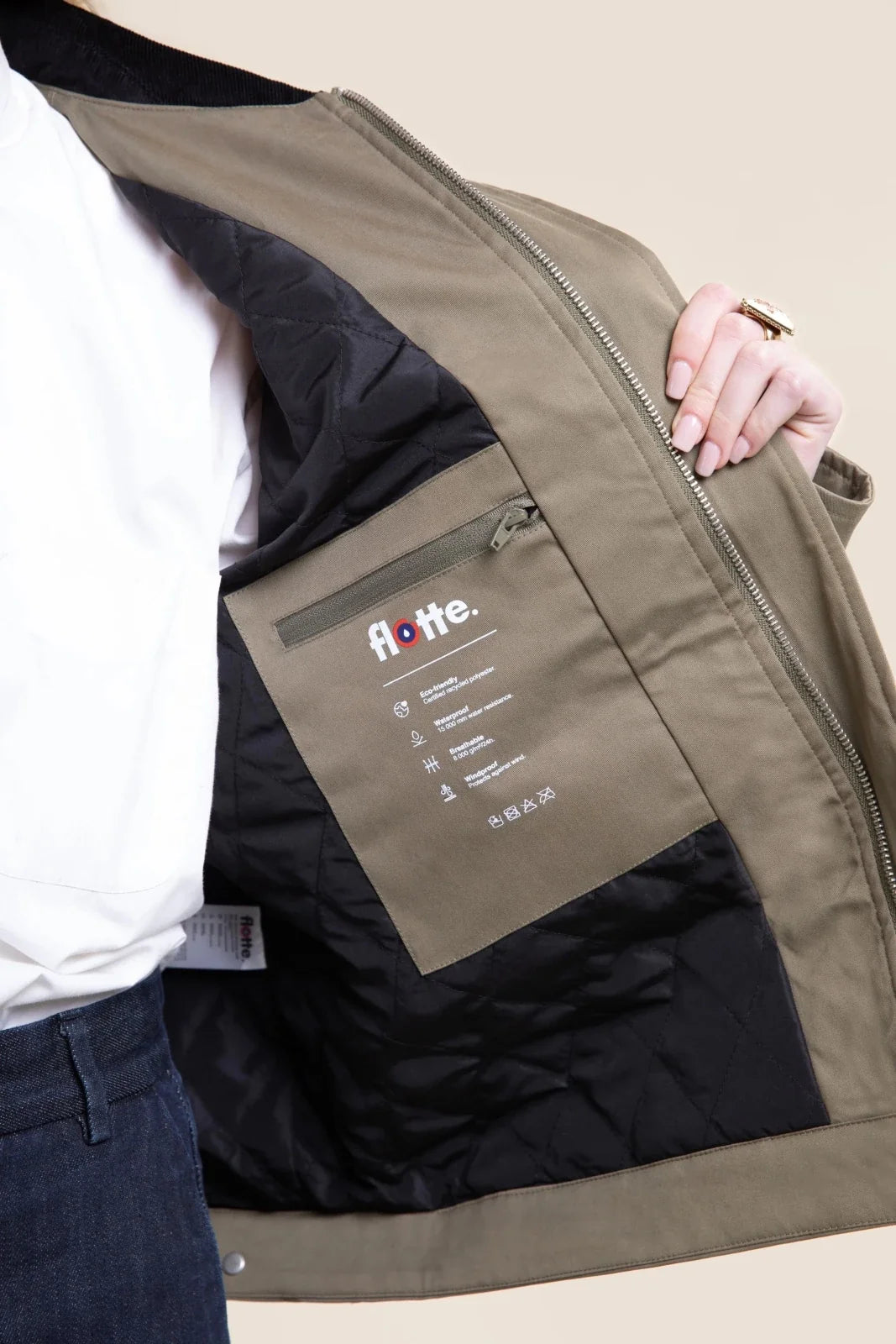 Waterproof jacket Carnot Flotte