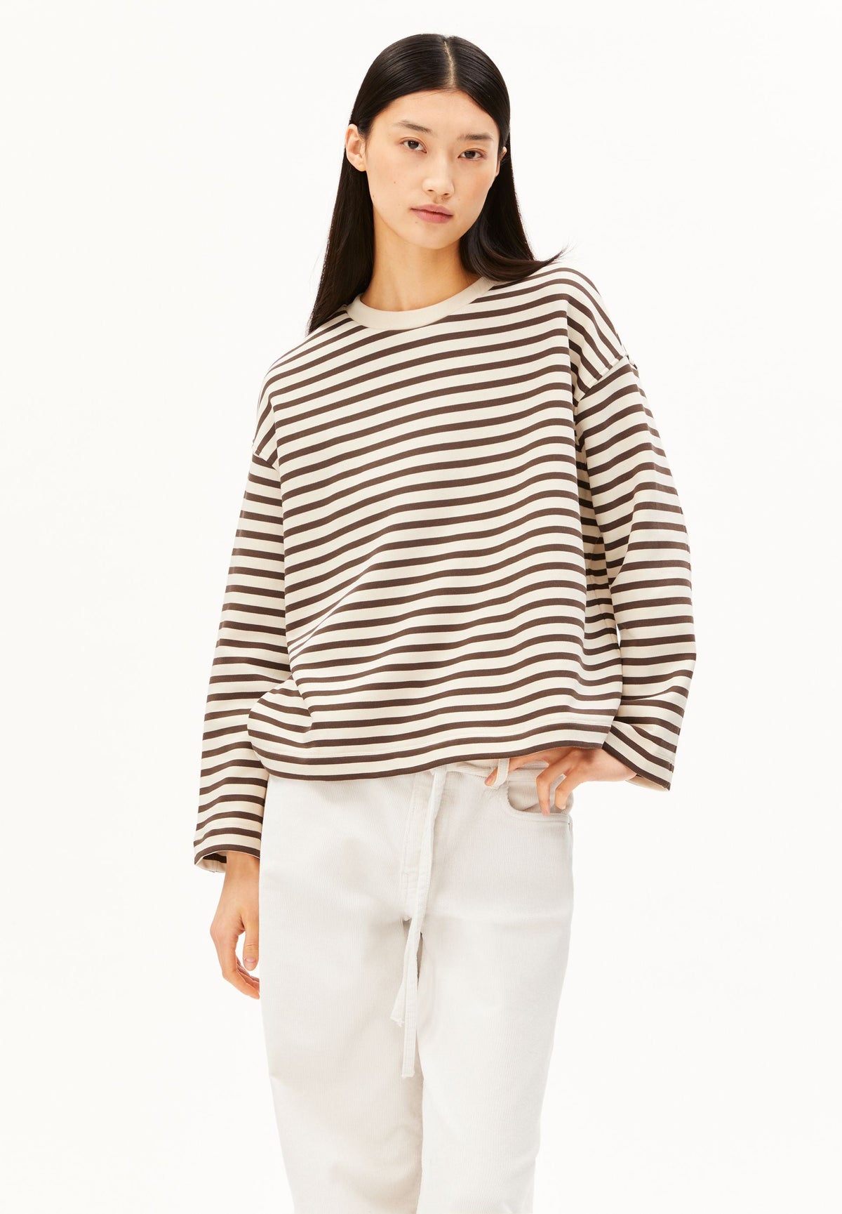 ARMEDANGELS FRANKAA MAARLEN in Undyed Claystone