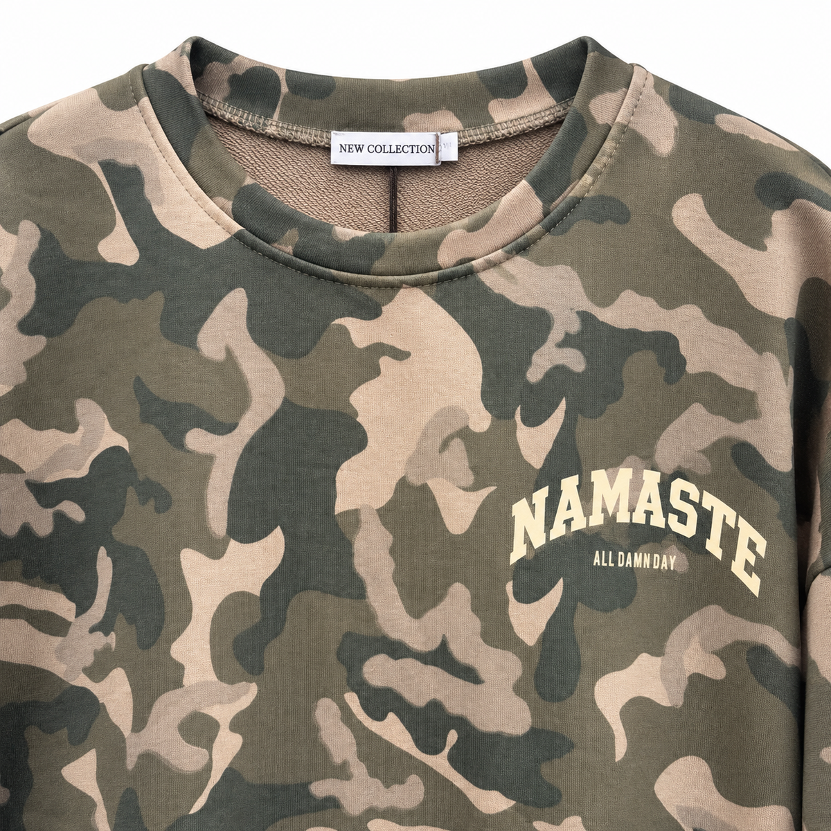 Namaste Camouflage beige – detail