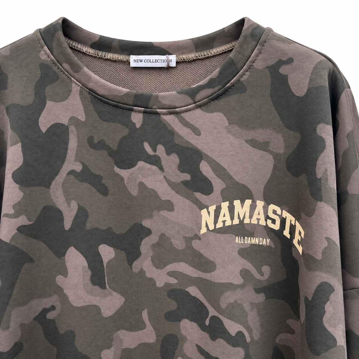 Namaste Camouflage taupe – detail
