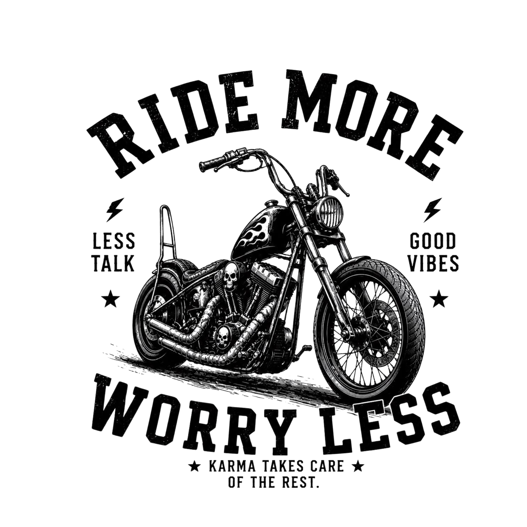 RIDE MORE WORRY LESS